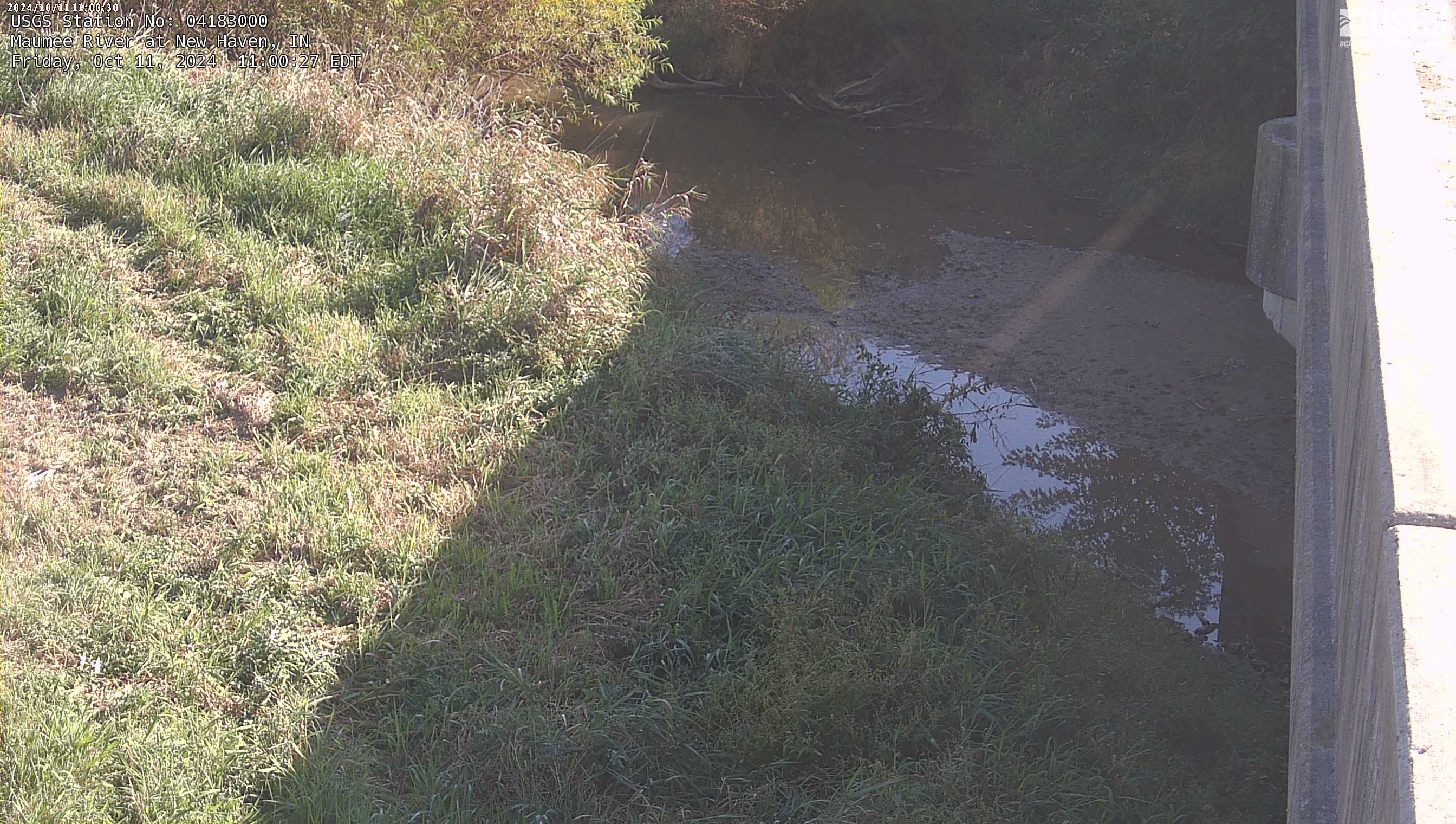 USGS HIVIS CAM Maumee River at New Haven
