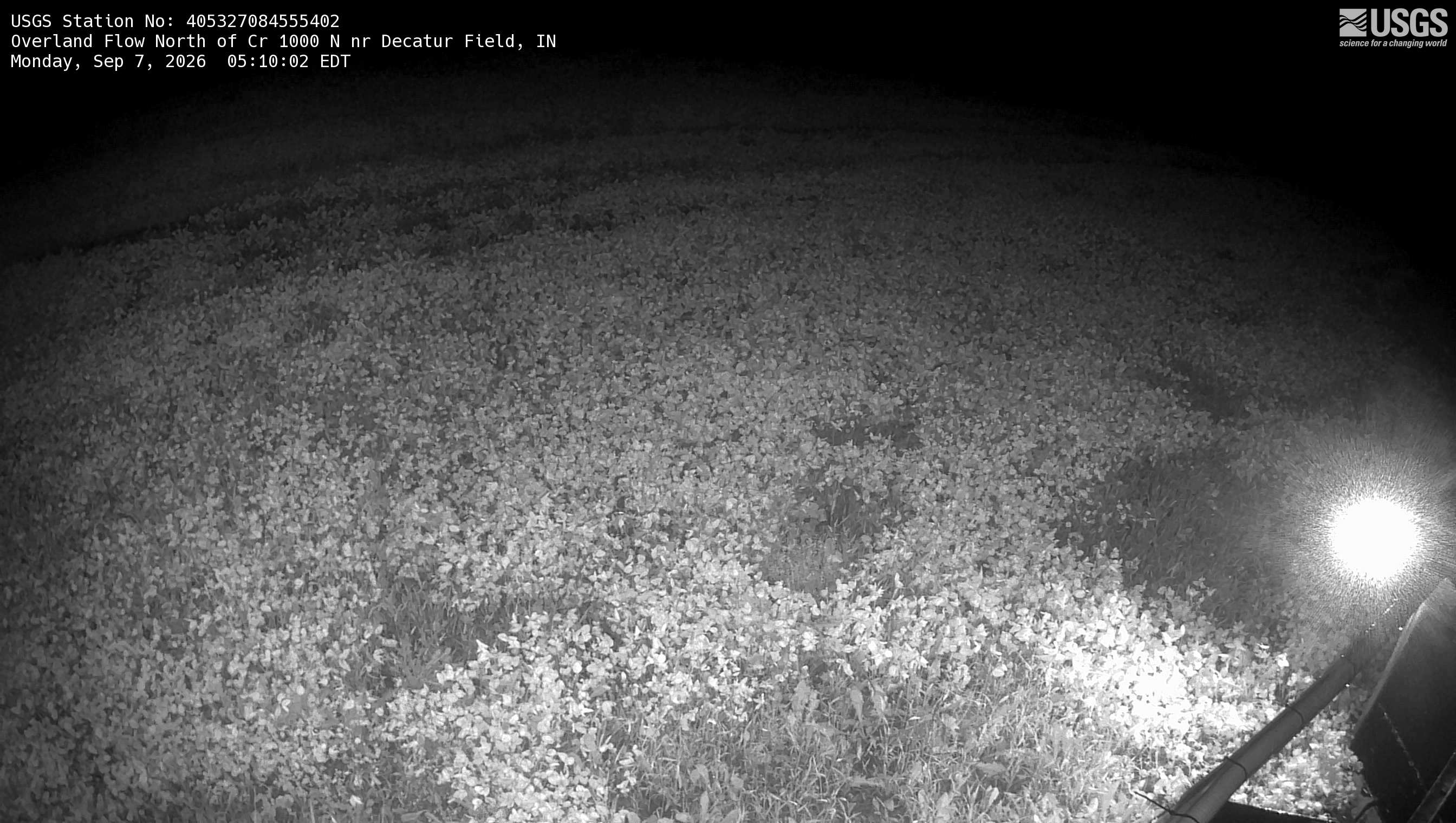Most recent image at Overland Flow North of Cr 1000 N nr Decatur Field