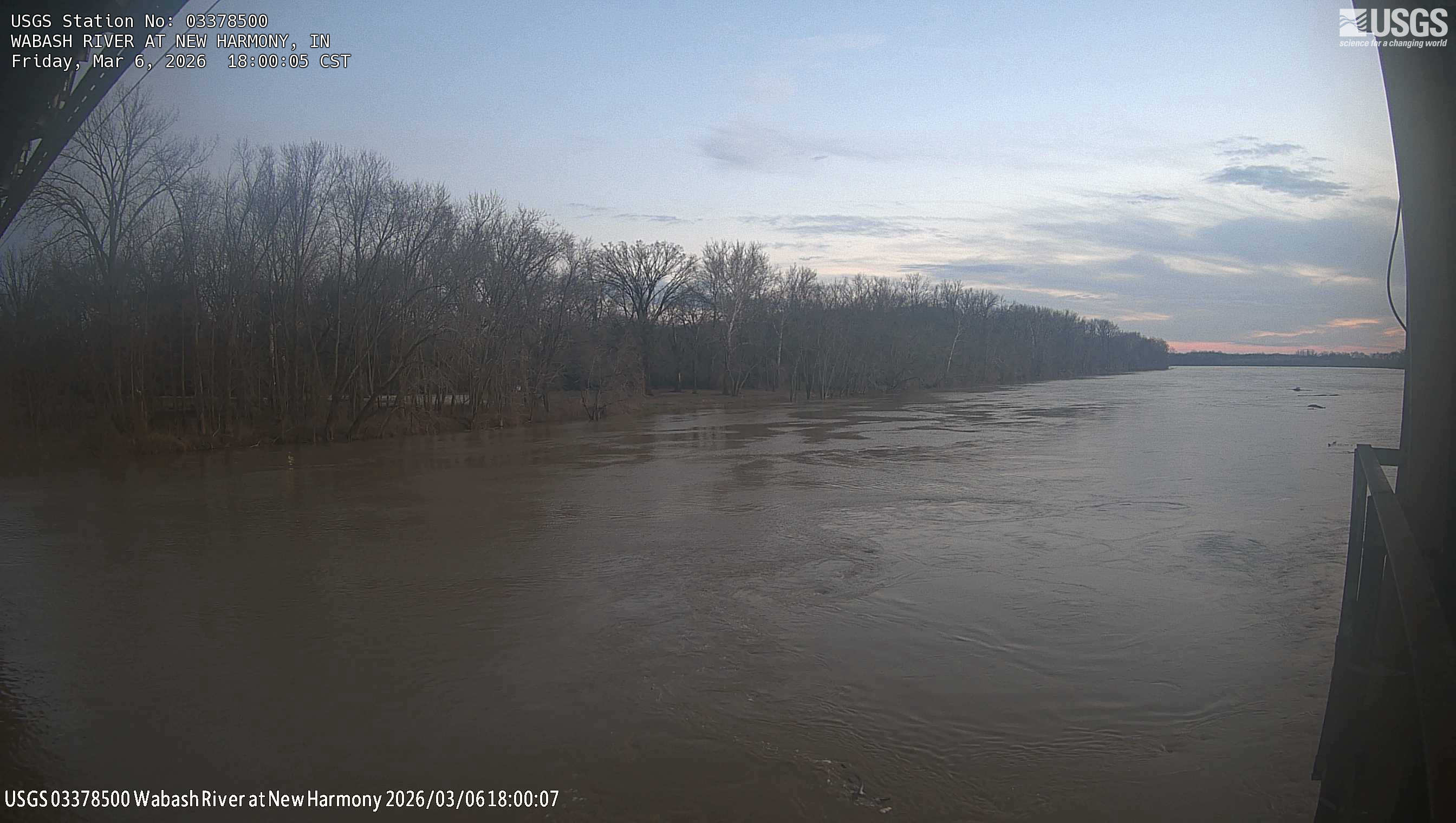 USGS HIVIS CAM WABASH RIVER AT NEW HARMONY