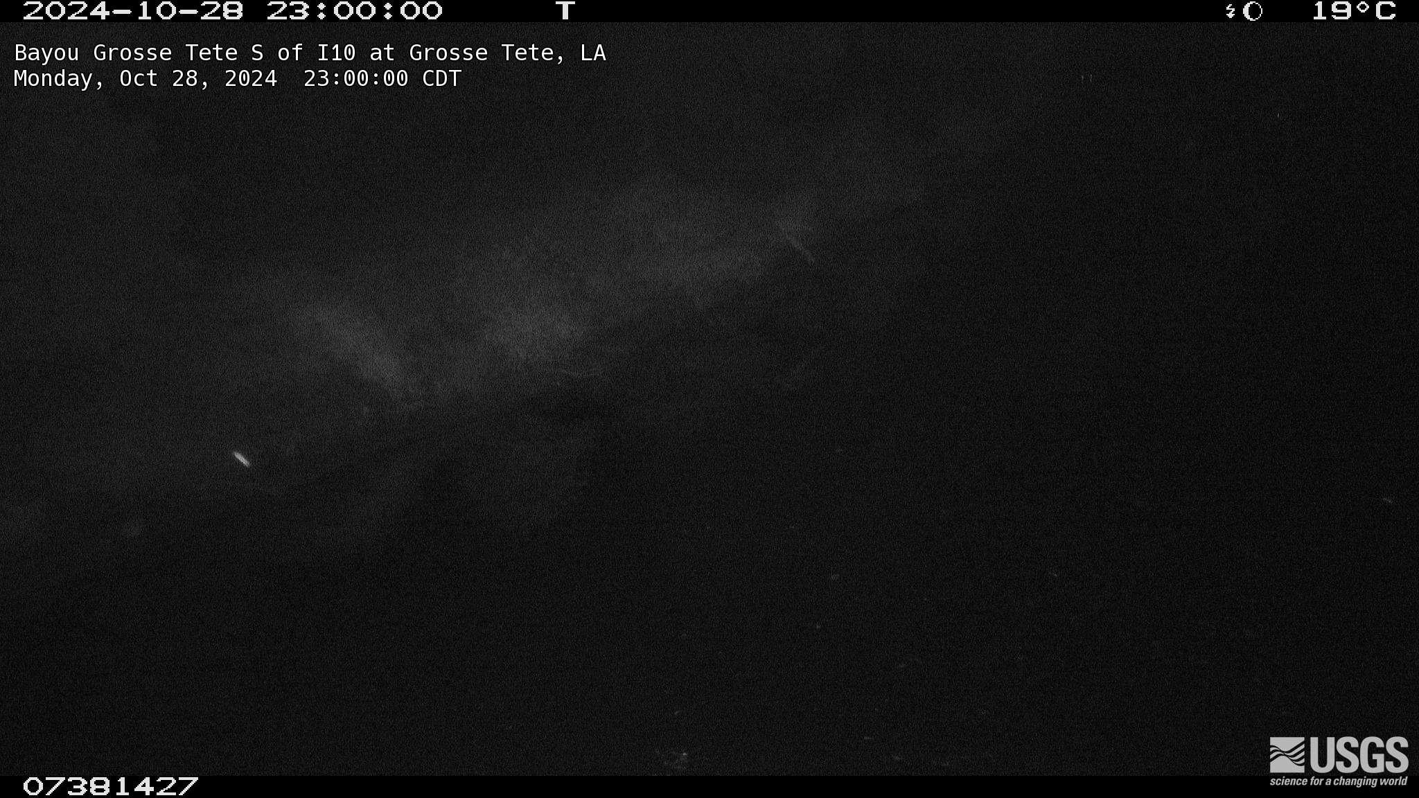 USGS HIVIS CAM Bayou Grosse Tete S of I10 at Grosse Tete