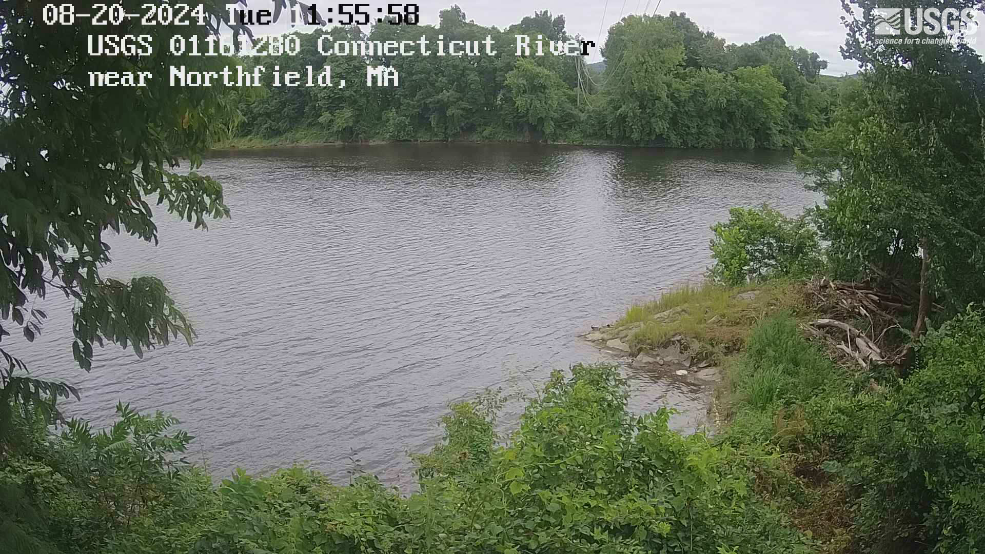 USGS HIVIS CAM Connecticut River near Northfield