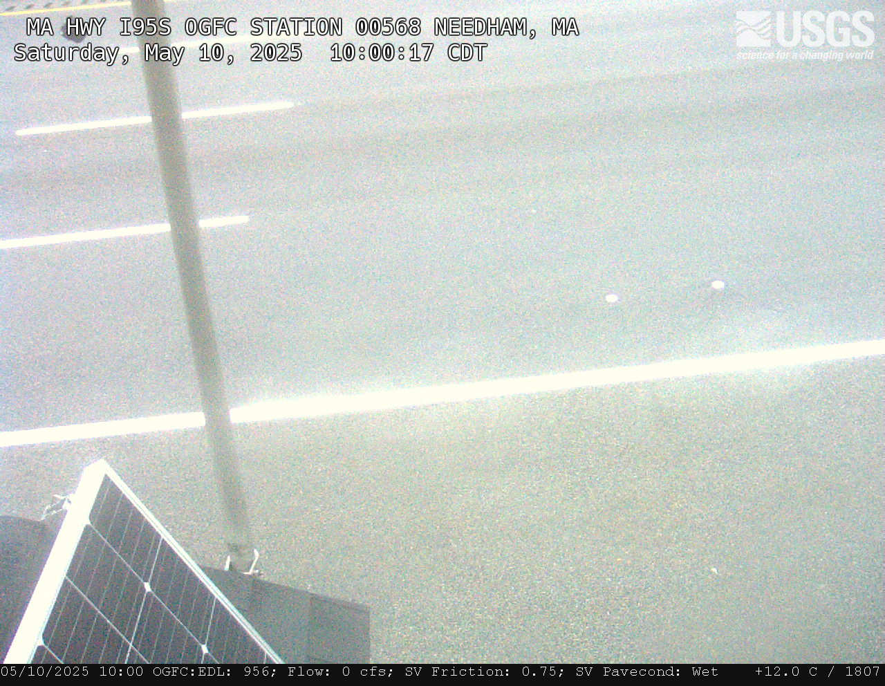 USGS HIVIS CAM MA HWY I95S OGFC STATION 00568 NEEDHAM