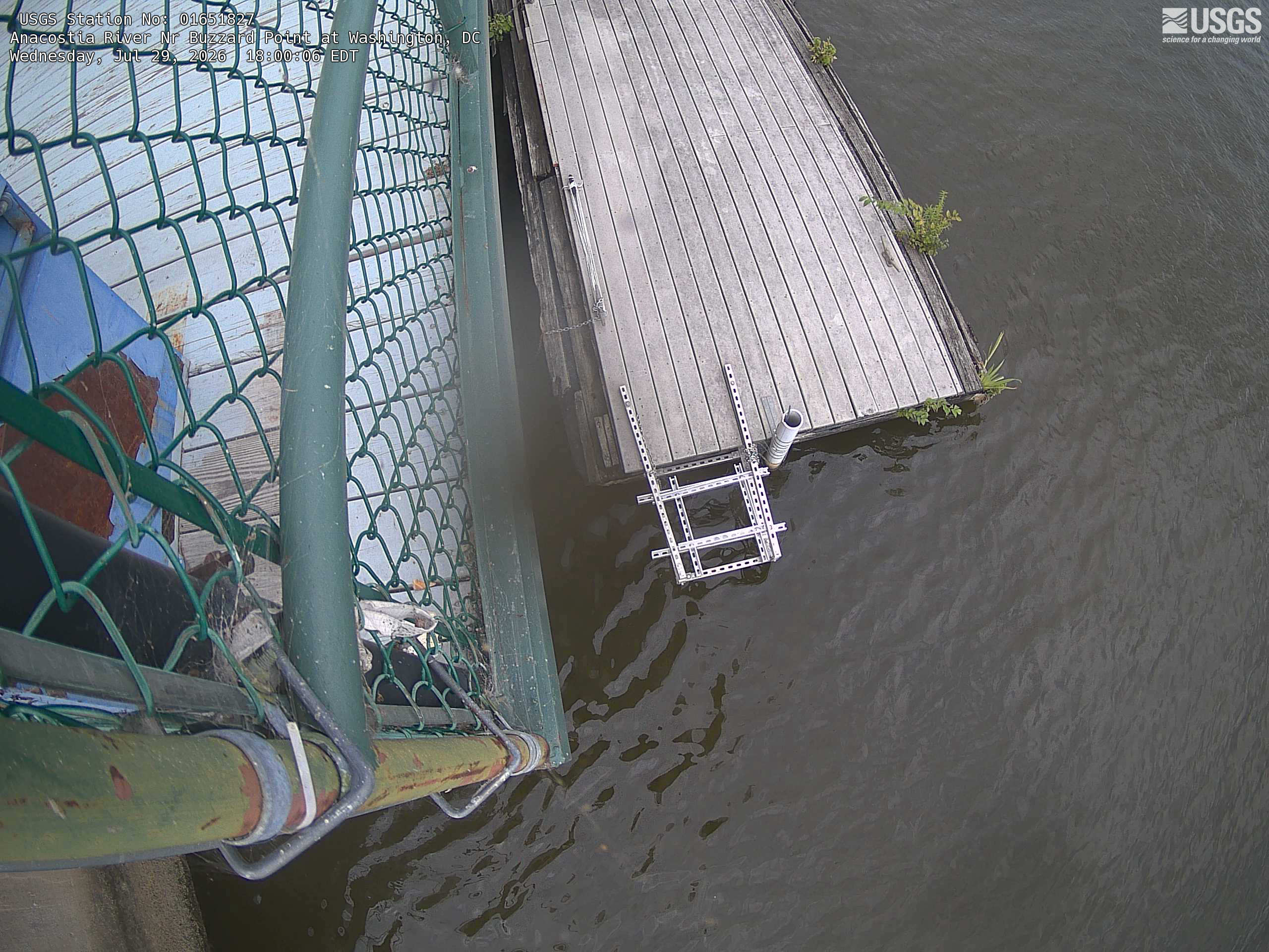 Most recent image at Anacostia River Nr Buzzard Point at Washington