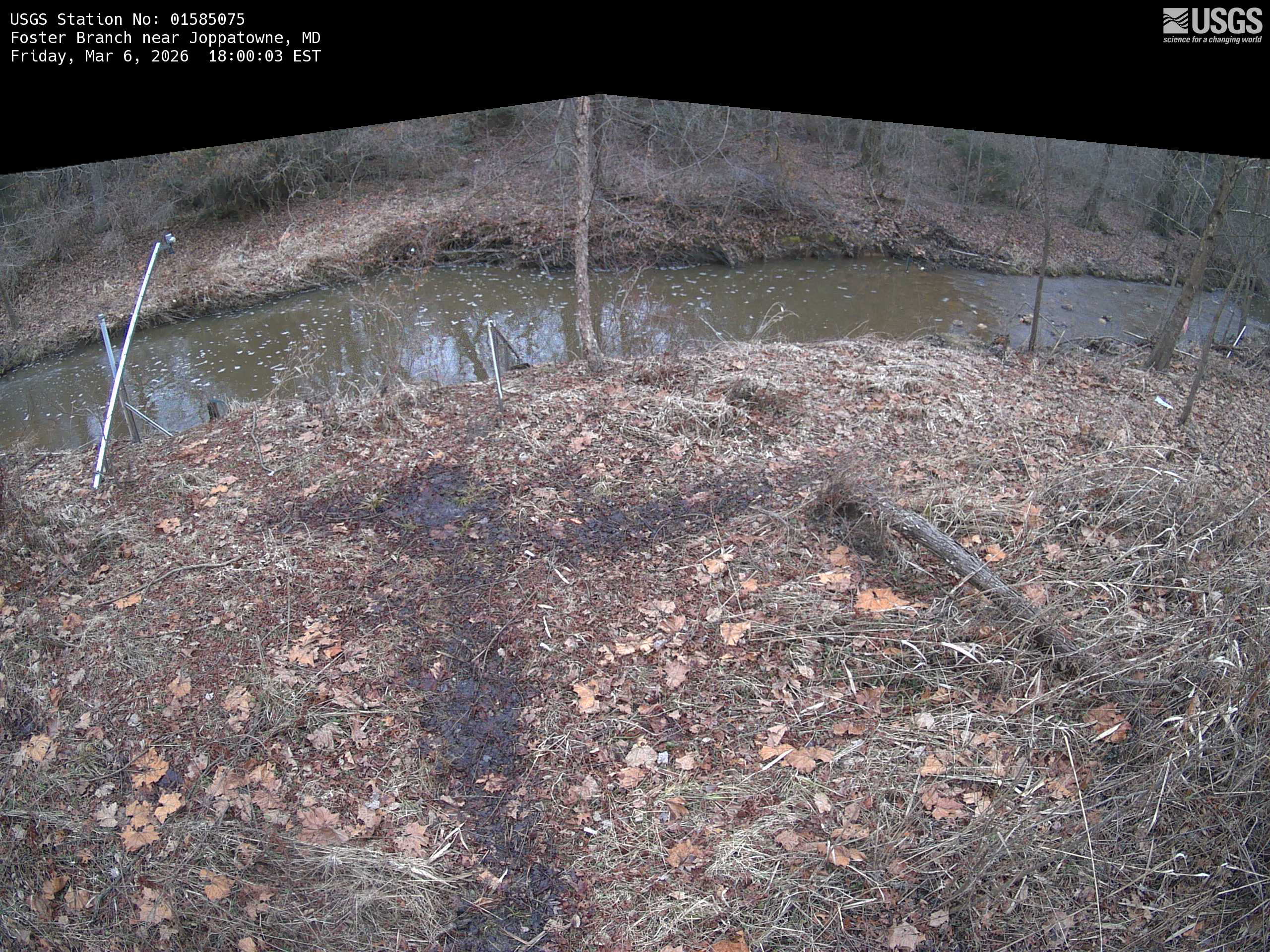 USGS HIVIS CAM Foster Branch near Joppatowne