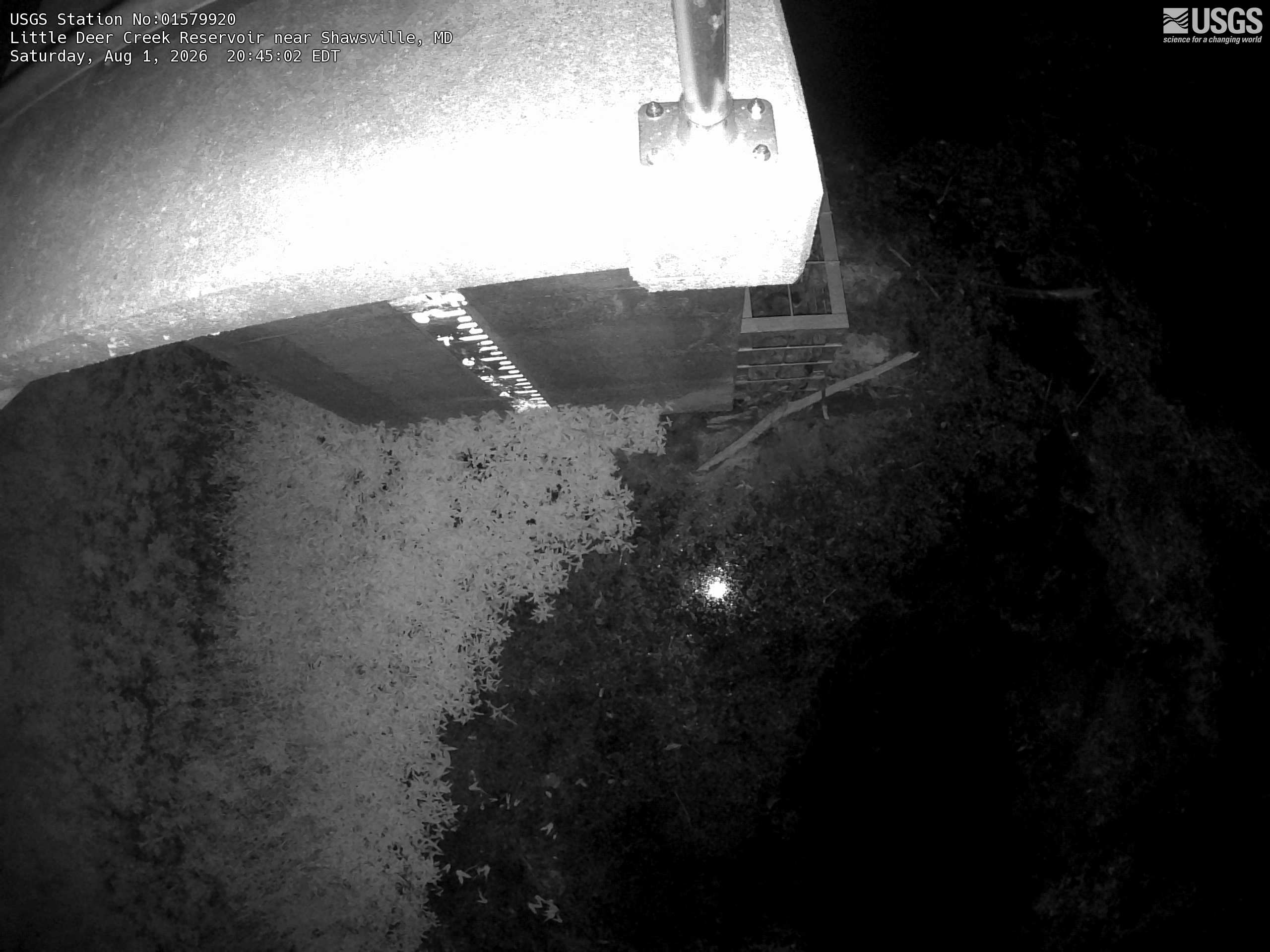 Most recent image at Little Deer Creek Reservoir near Shawsville