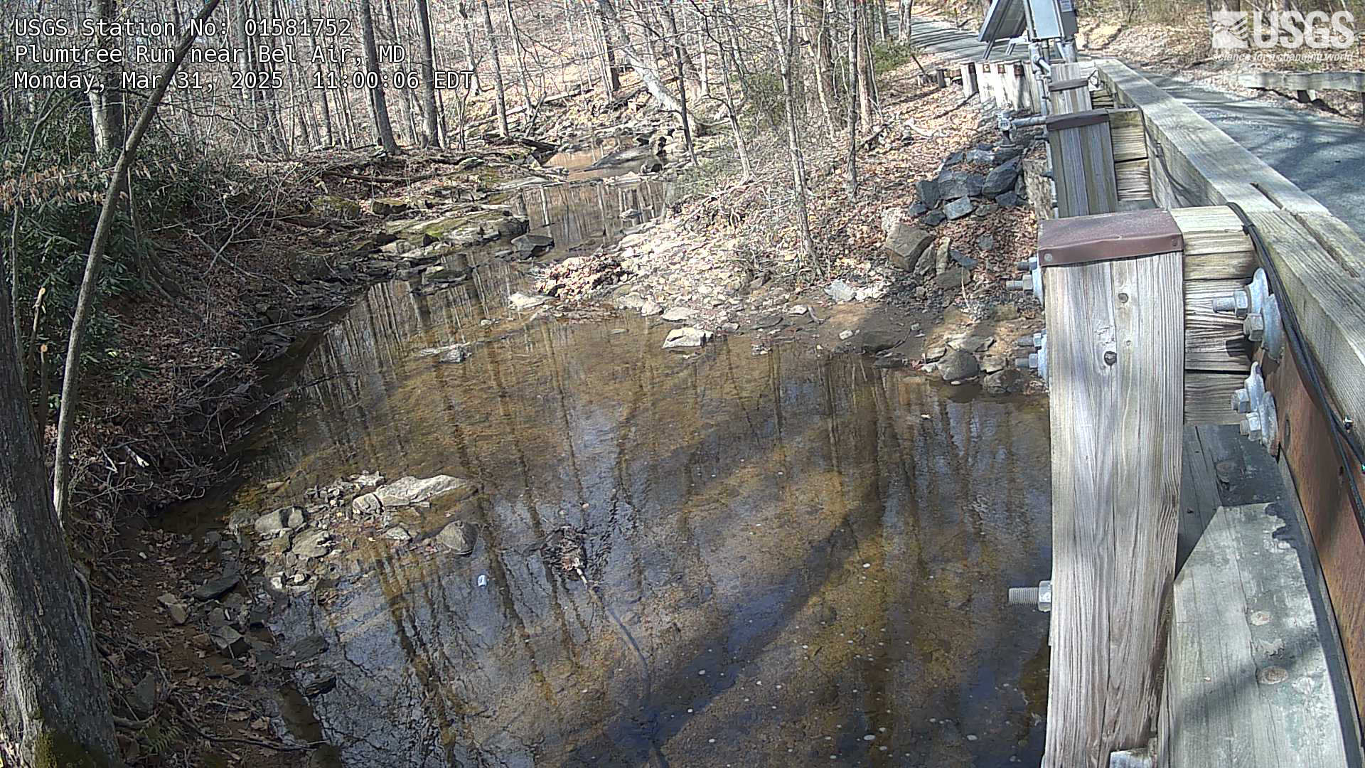 USGS HIVIS CAM Plumtree Run near Bel Air