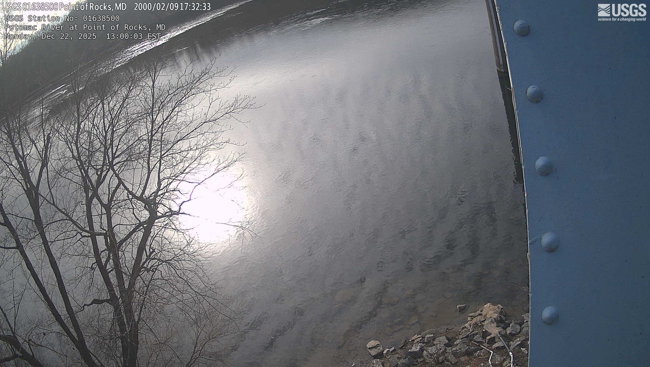 USGS HIVIS CAM Potomac River at Point of Rocks