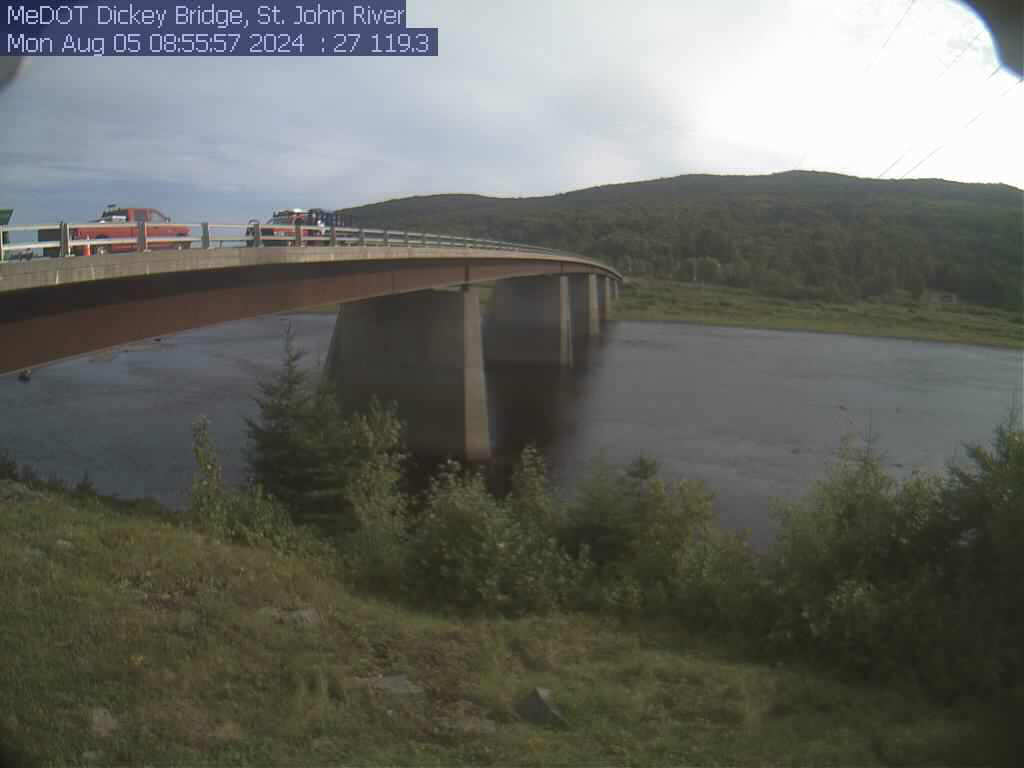 Bridge crossing a river