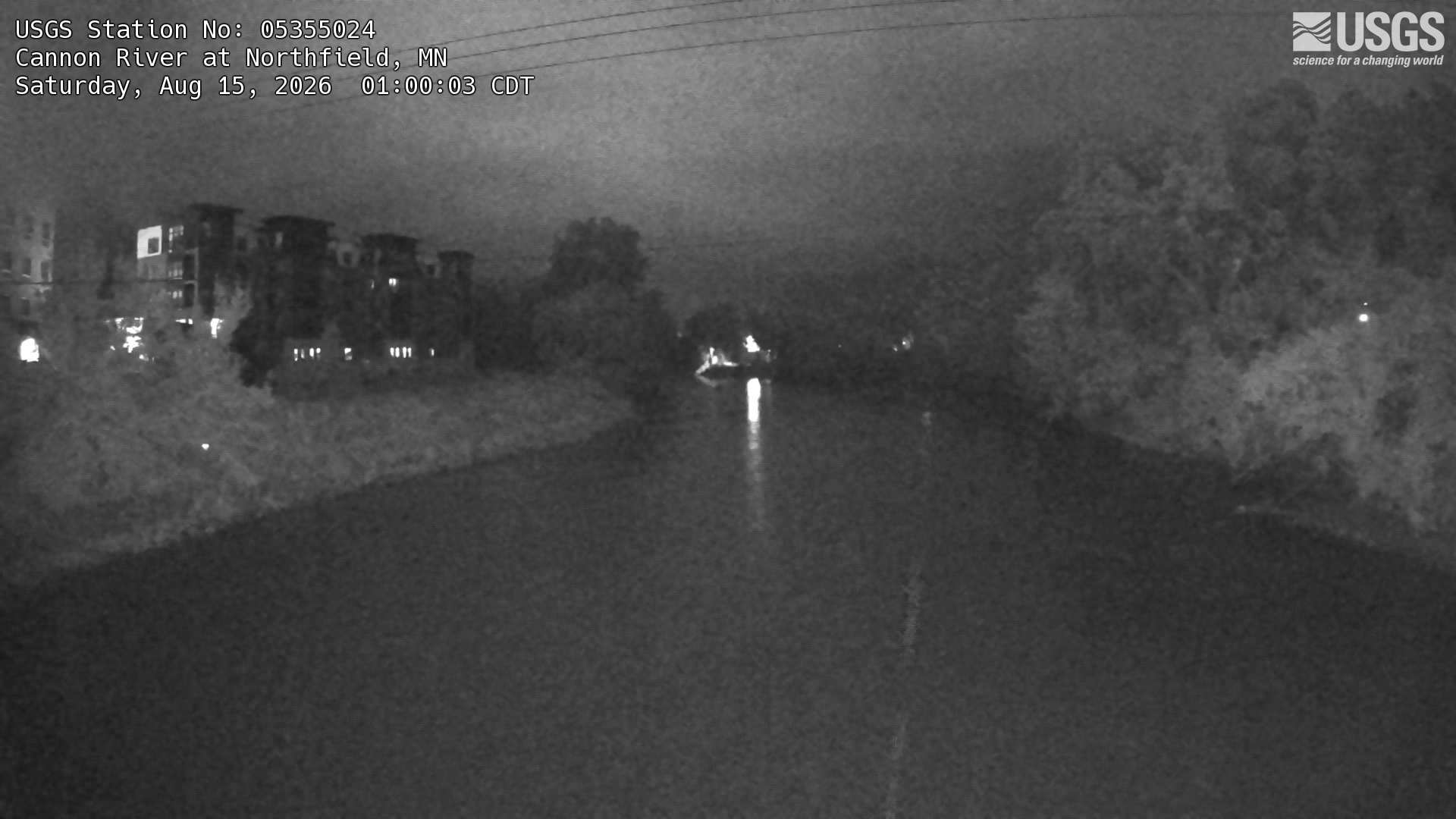 Most recent image at Cannon River at Northfield