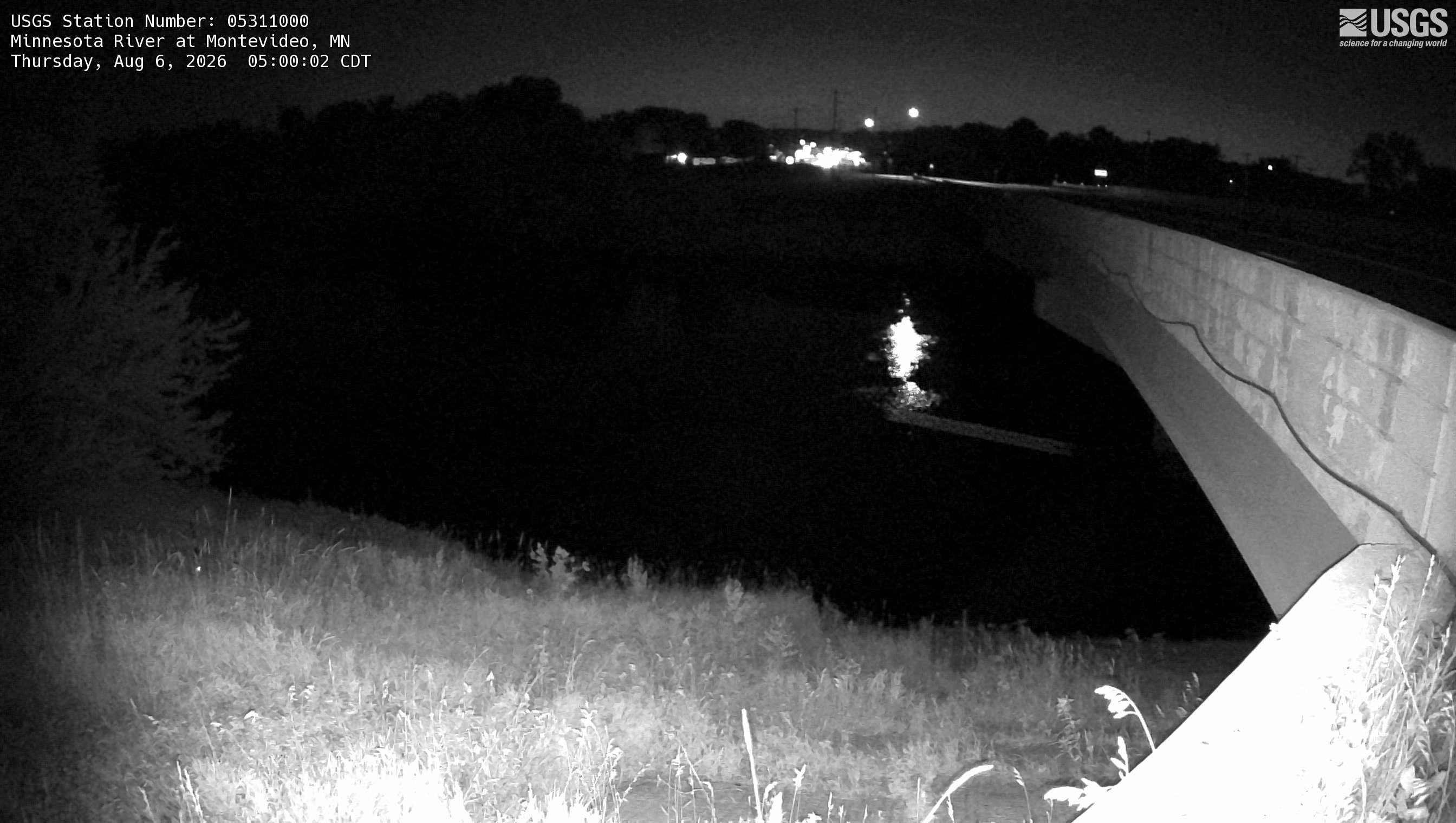 Most recent image at Minnesota River at Montevideo