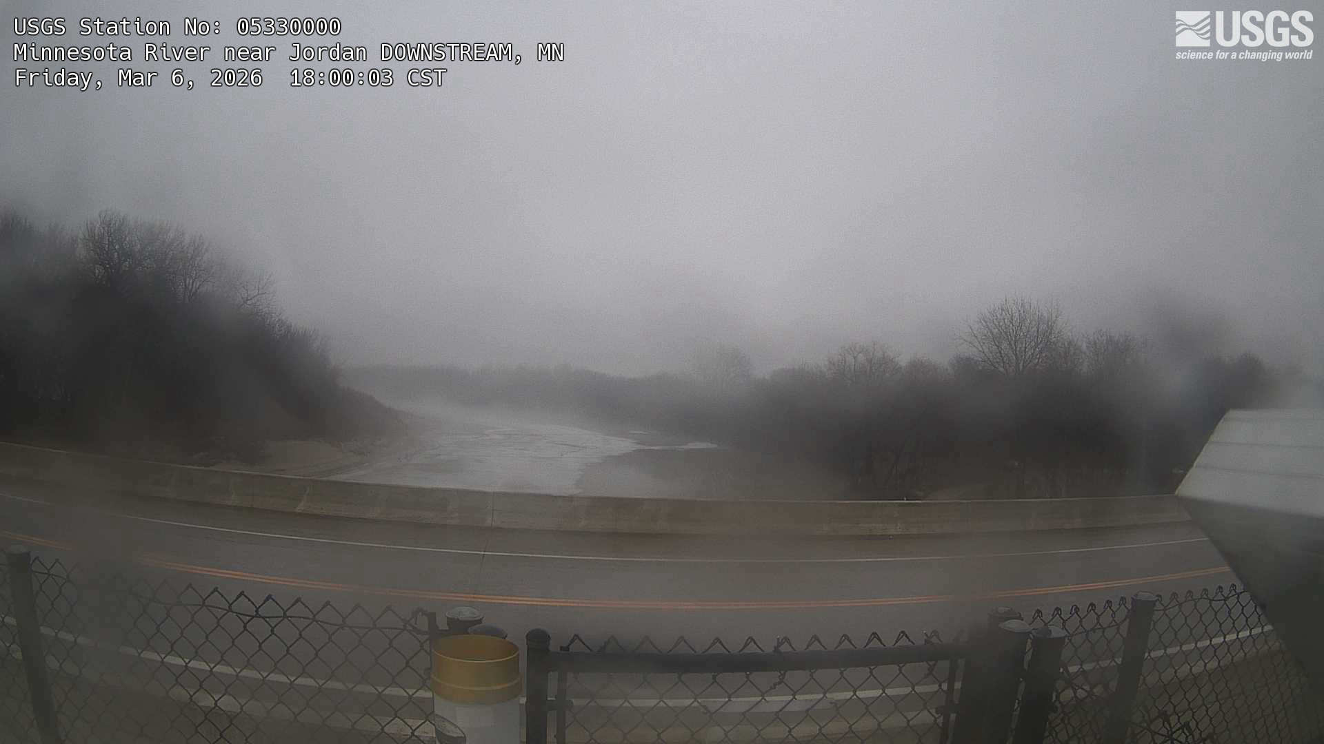 USGS HIVIS CAM Minnesota River near Jordan DOWNSTREAM
