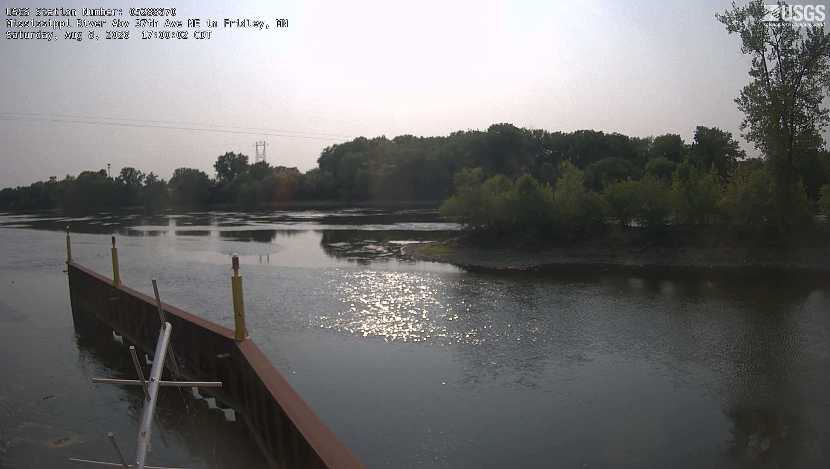 Most recent image at Mississippi River Abv 37th Ave NE in Fridley