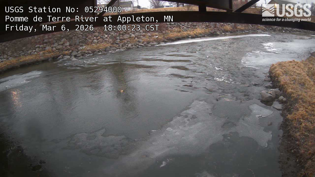 USGS HIVIS CAM Pomme de Terre River at Appleton
