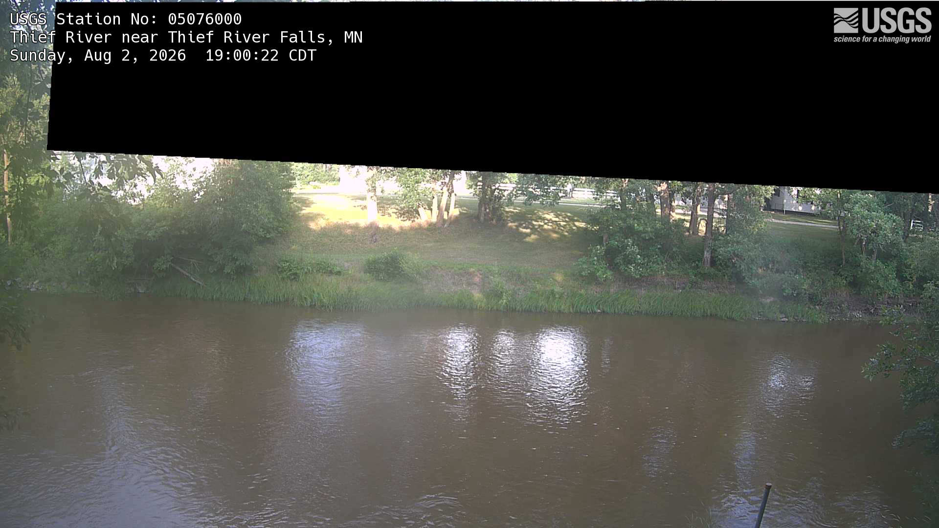 Most recent image at Thief River near Thief River Falls