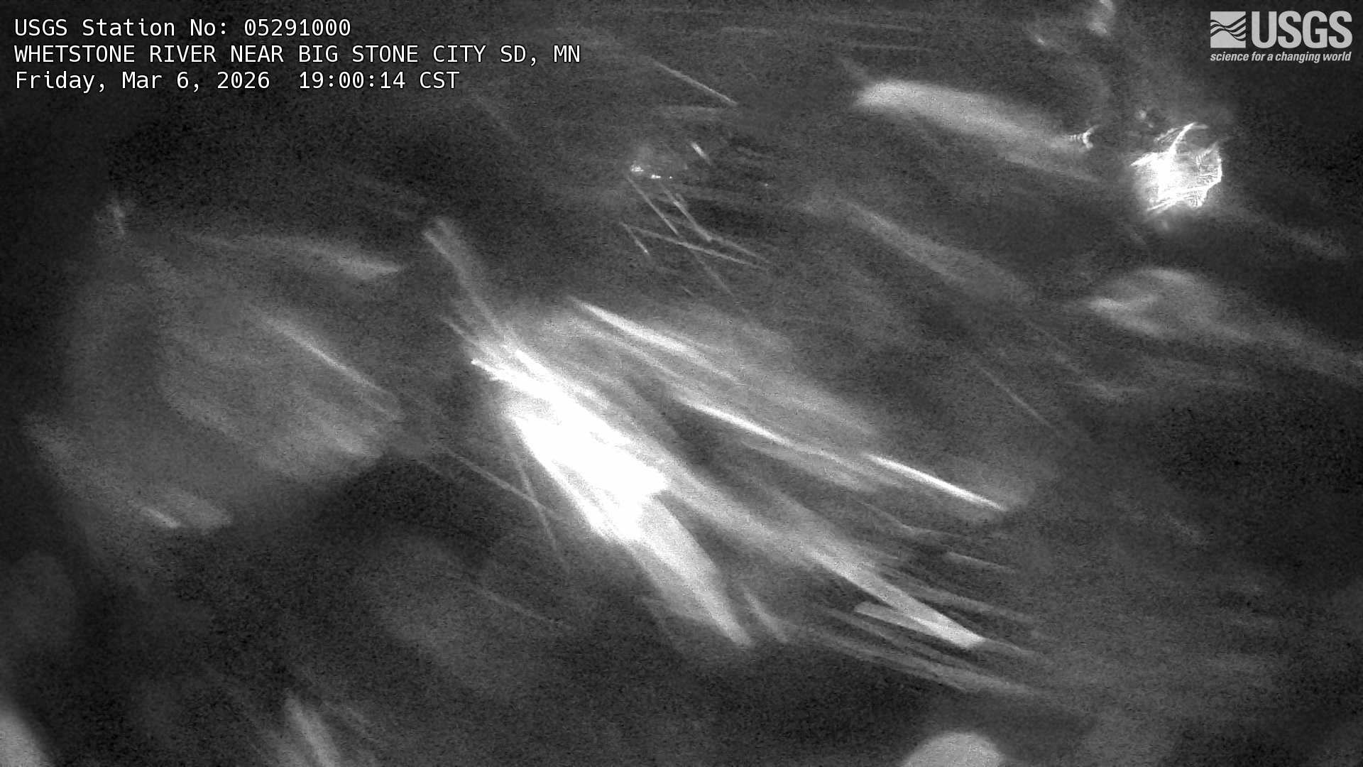 USGS HIVIS CAM WHETSTONE RIVER NEAR BIG STONE CITY SD