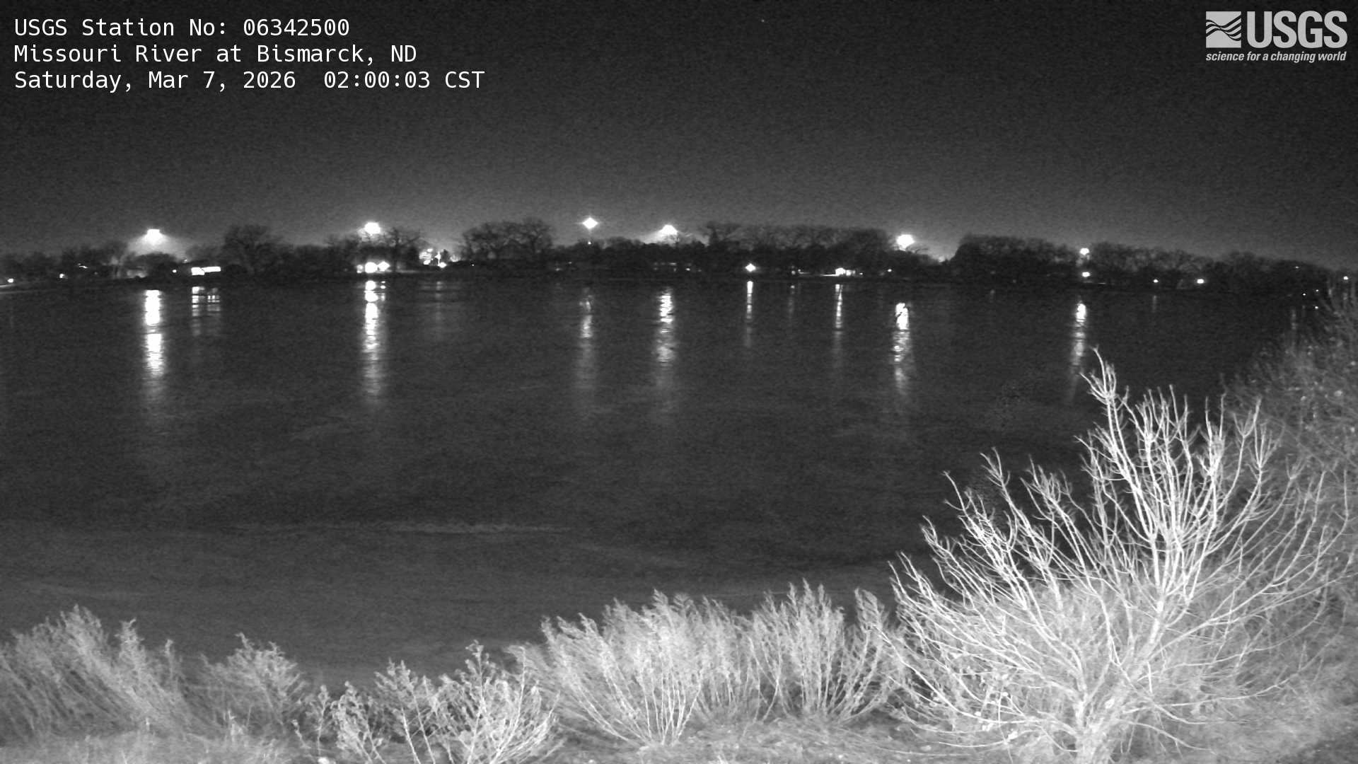 USGS HIVIS CAM Missouri River at Bismarck