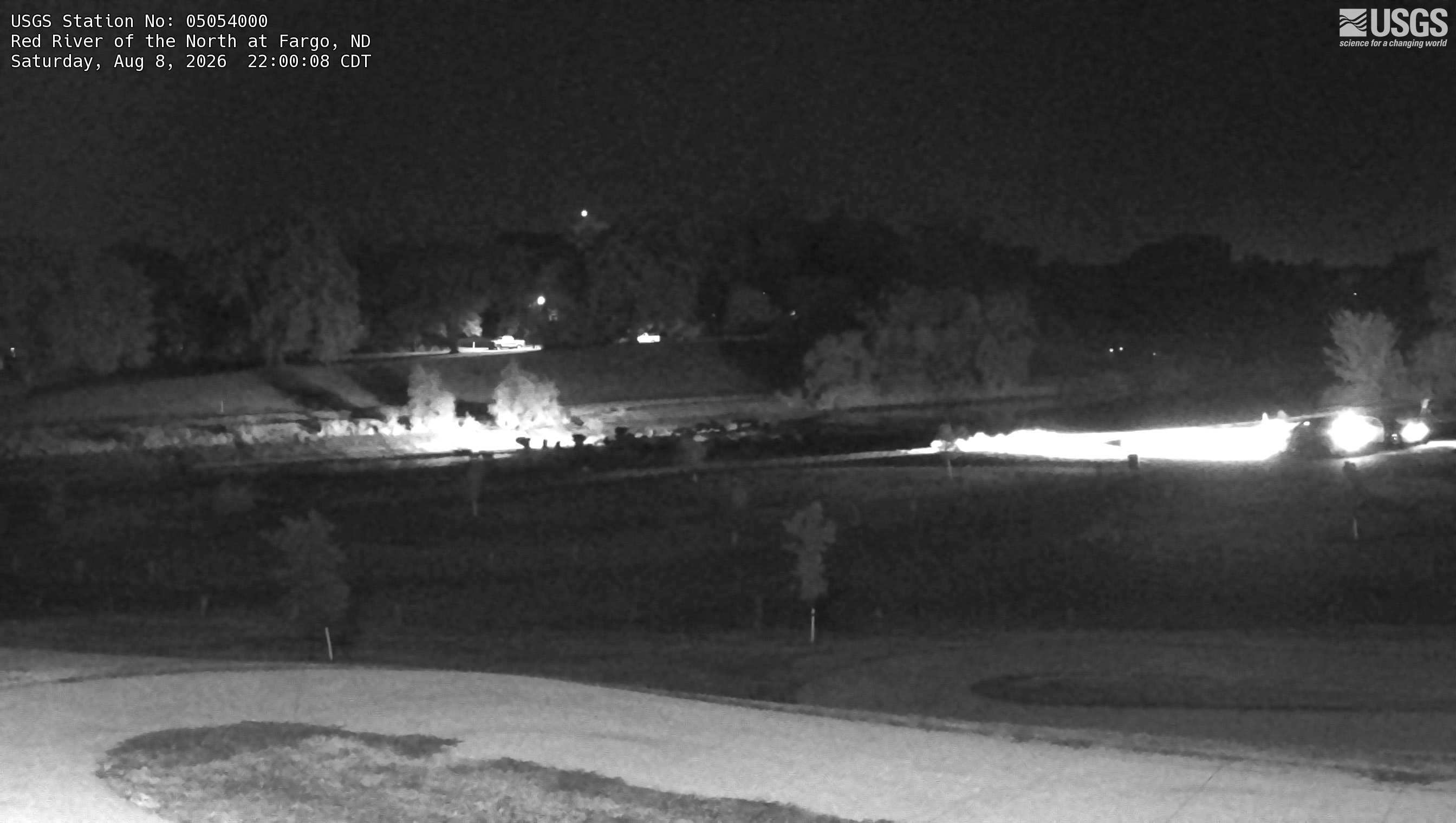 Most recent image at Red River of the North at Fargo