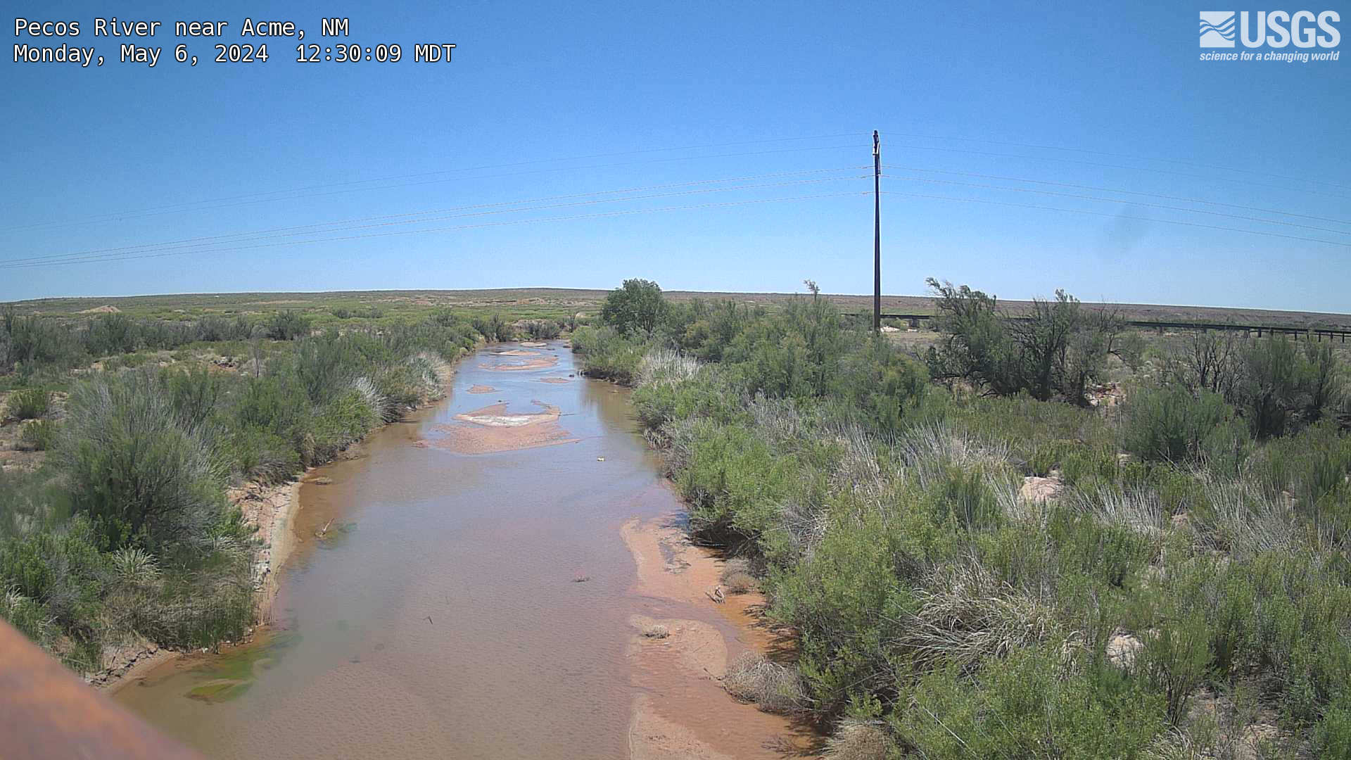 Webcam Pecos River Webcam Near Acme, NM