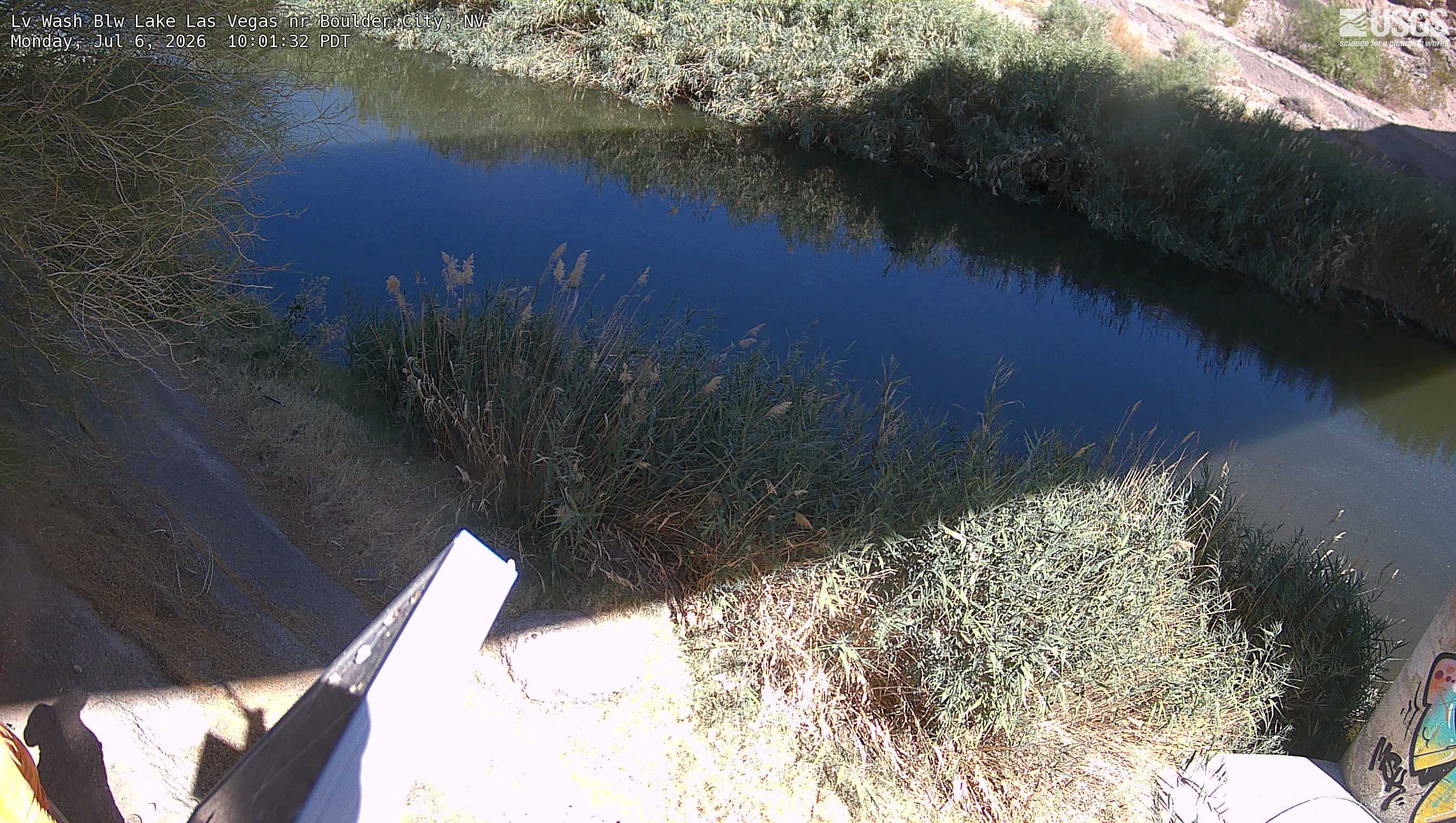 Most recent image at Lv Wash Blw Lake Las Vegas nr Boulder City