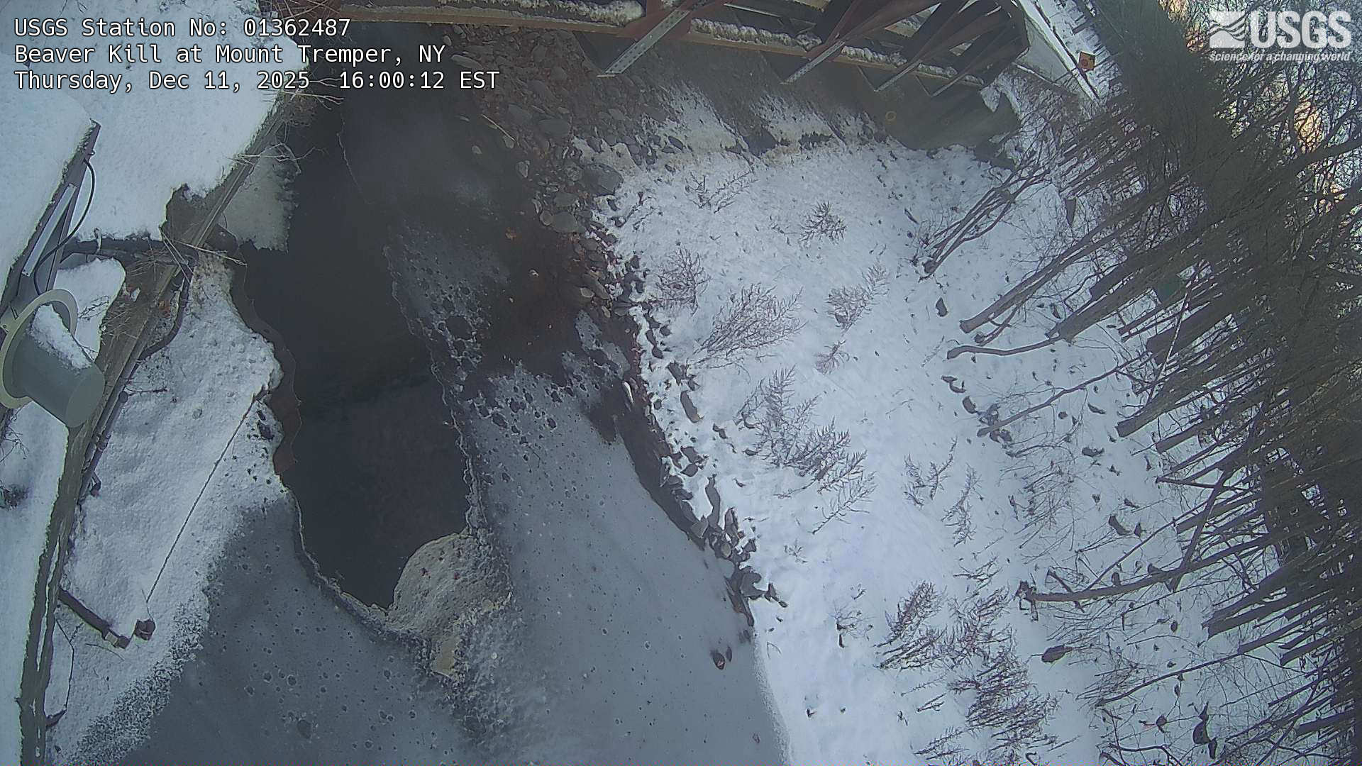USGS HIVIS CAM Beaver Kill at Mount Tremper