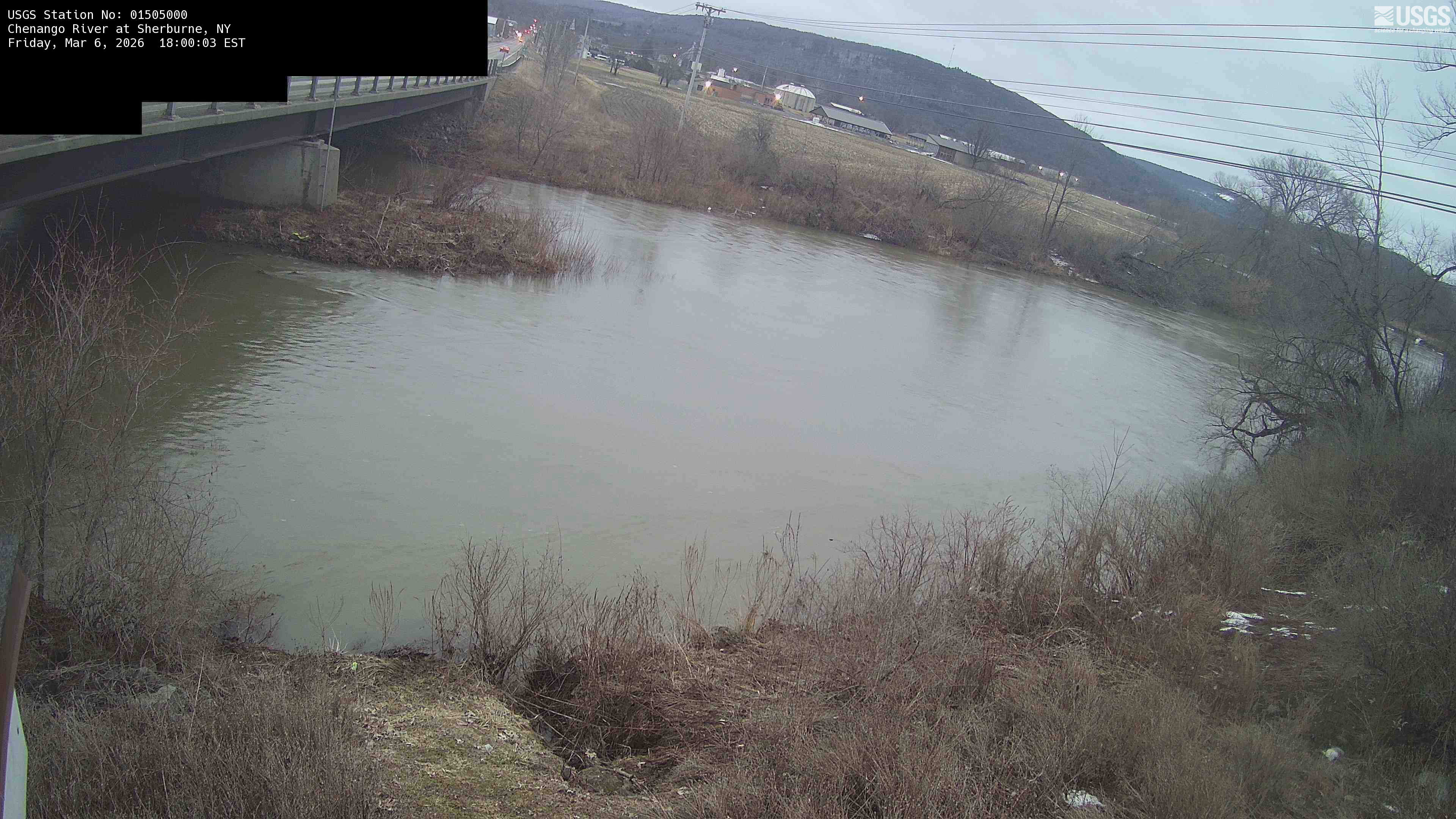 USGS HIVIS CAM Chenango River at Sherburne