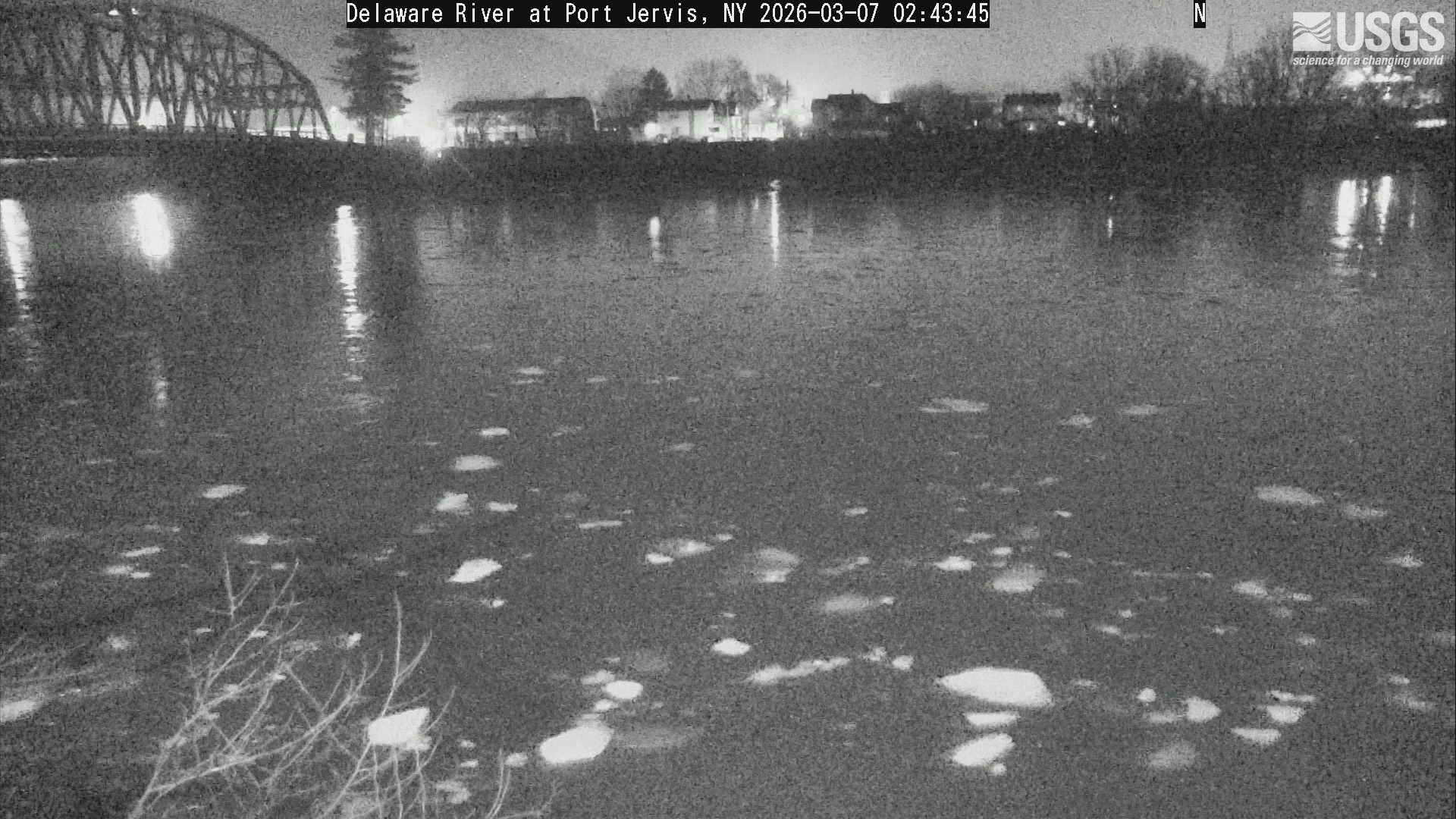 USGS HIVIS CAM Delaware River at Port Jervis