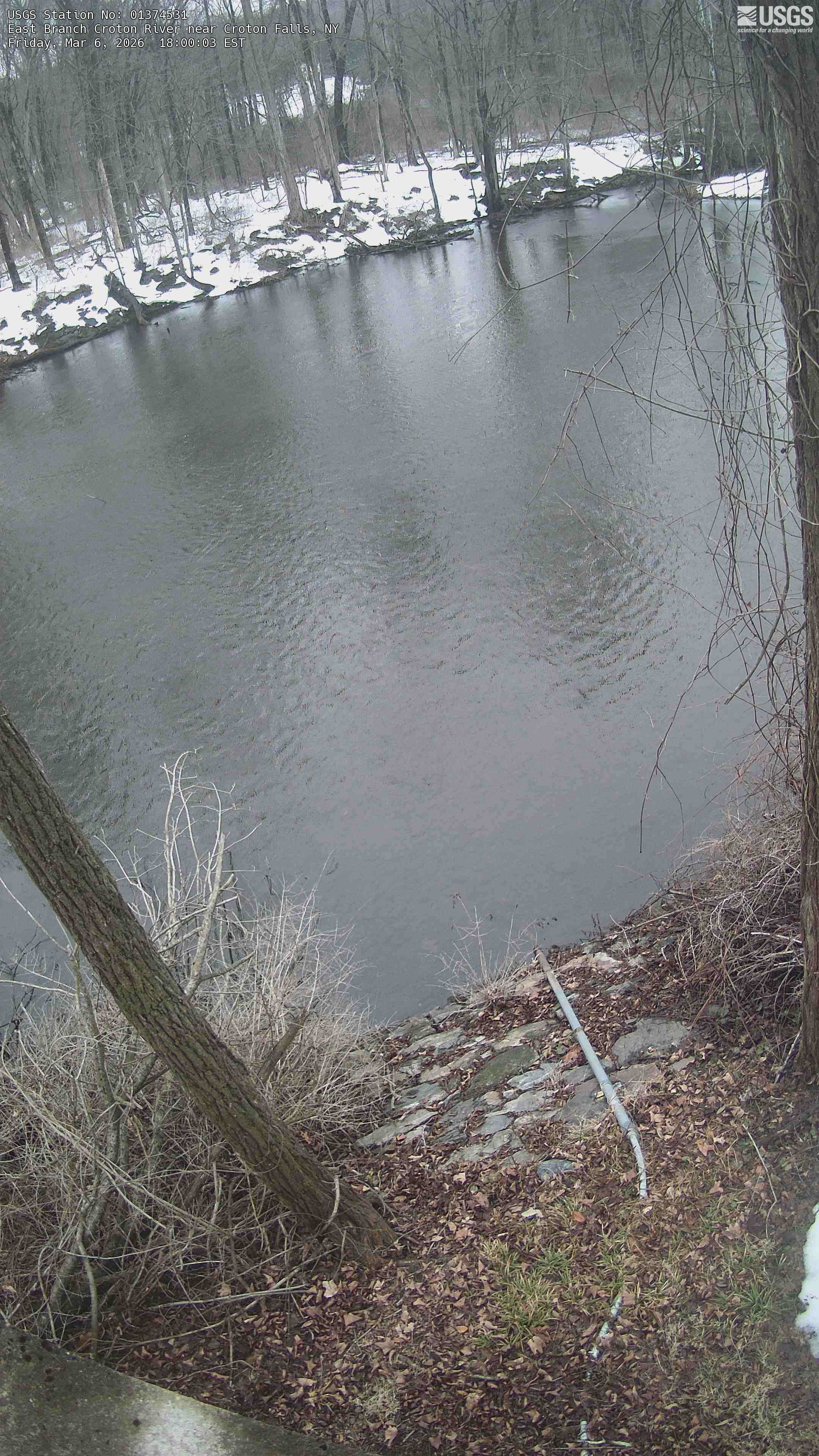 USGS HIVIS CAM East Branch Croton River near Croton Falls
