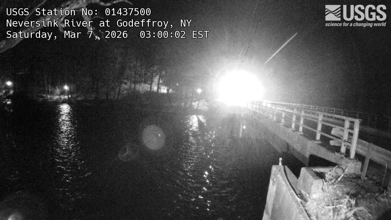 USGS HIVIS CAM Neversink River at Godeffroy