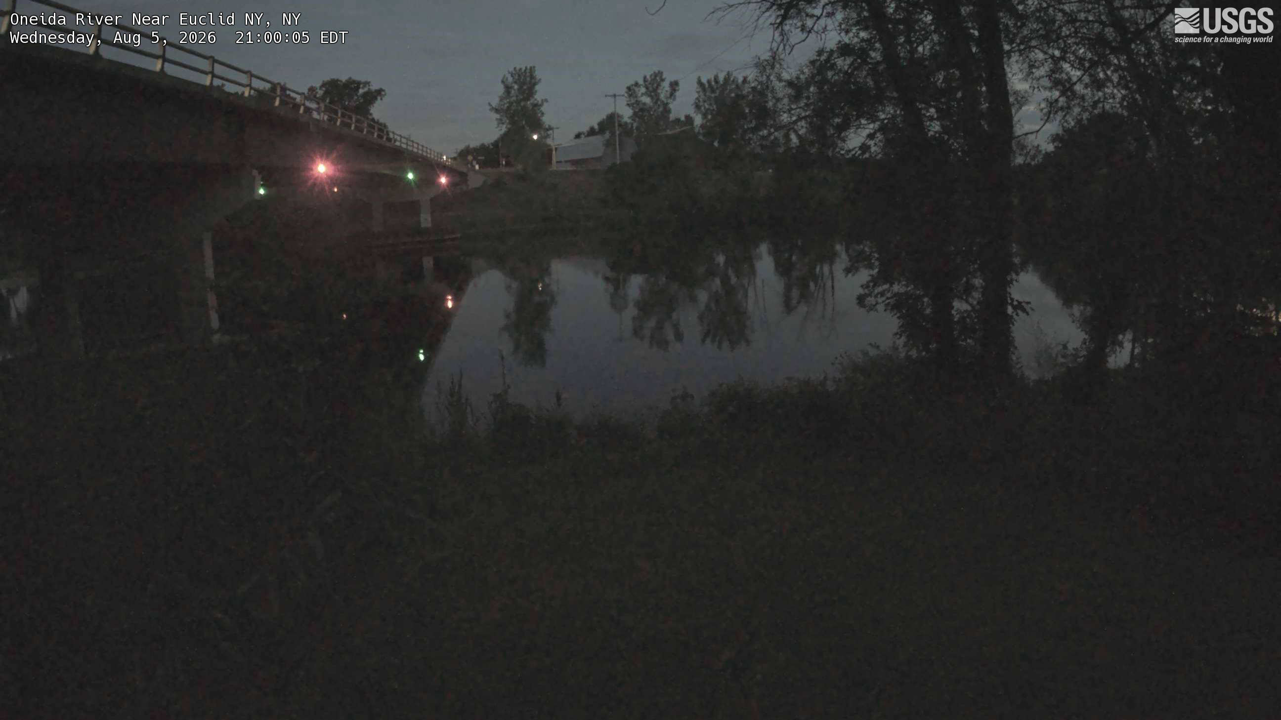 Most recent image at Oneida River Near Euclid NY