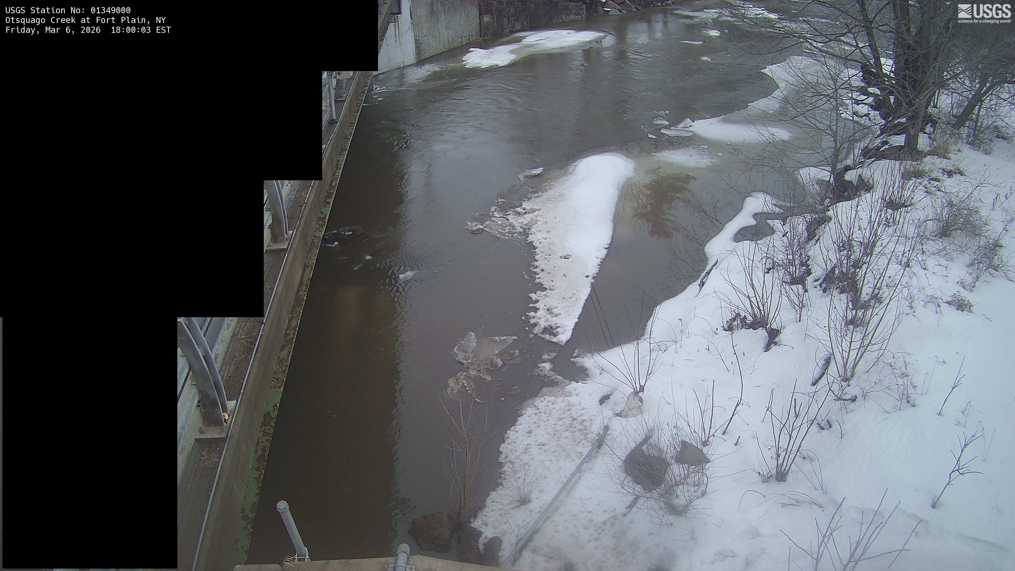 USGS HIVIS CAM Otsquago Creek at Fort Plain