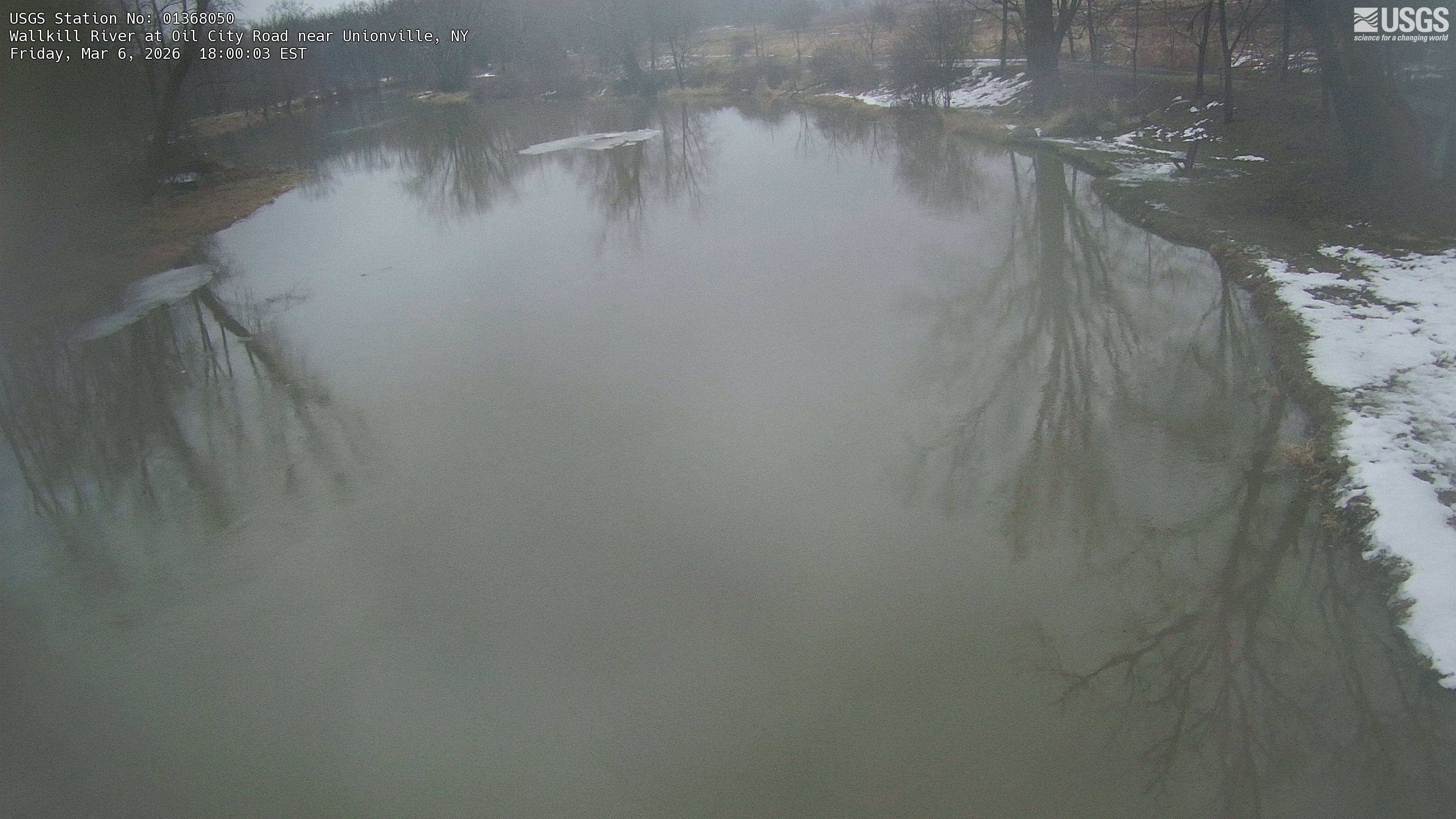 USGS HIVIS CAM Wallkill River at Oil City Road near Unionville