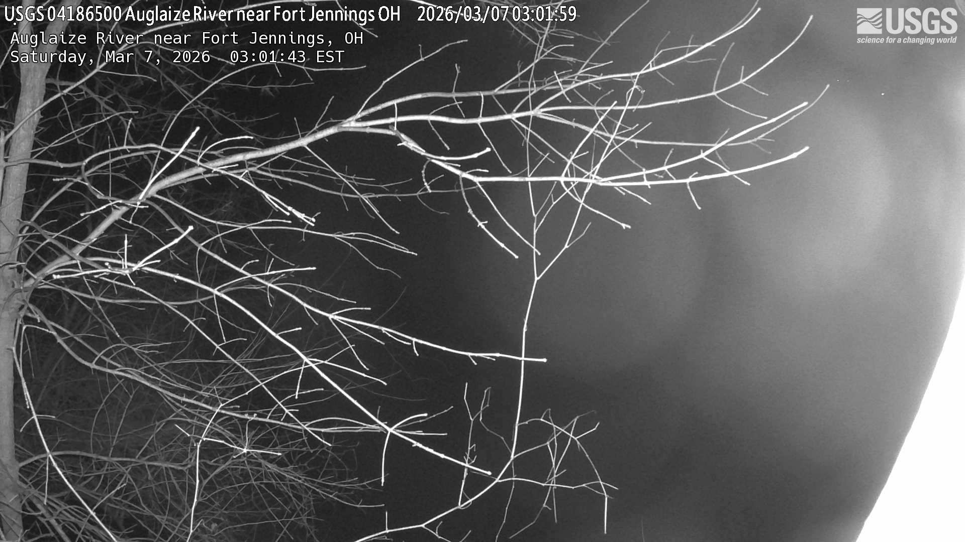 USGS HIVIS CAM Auglaize River near Fort Jennings