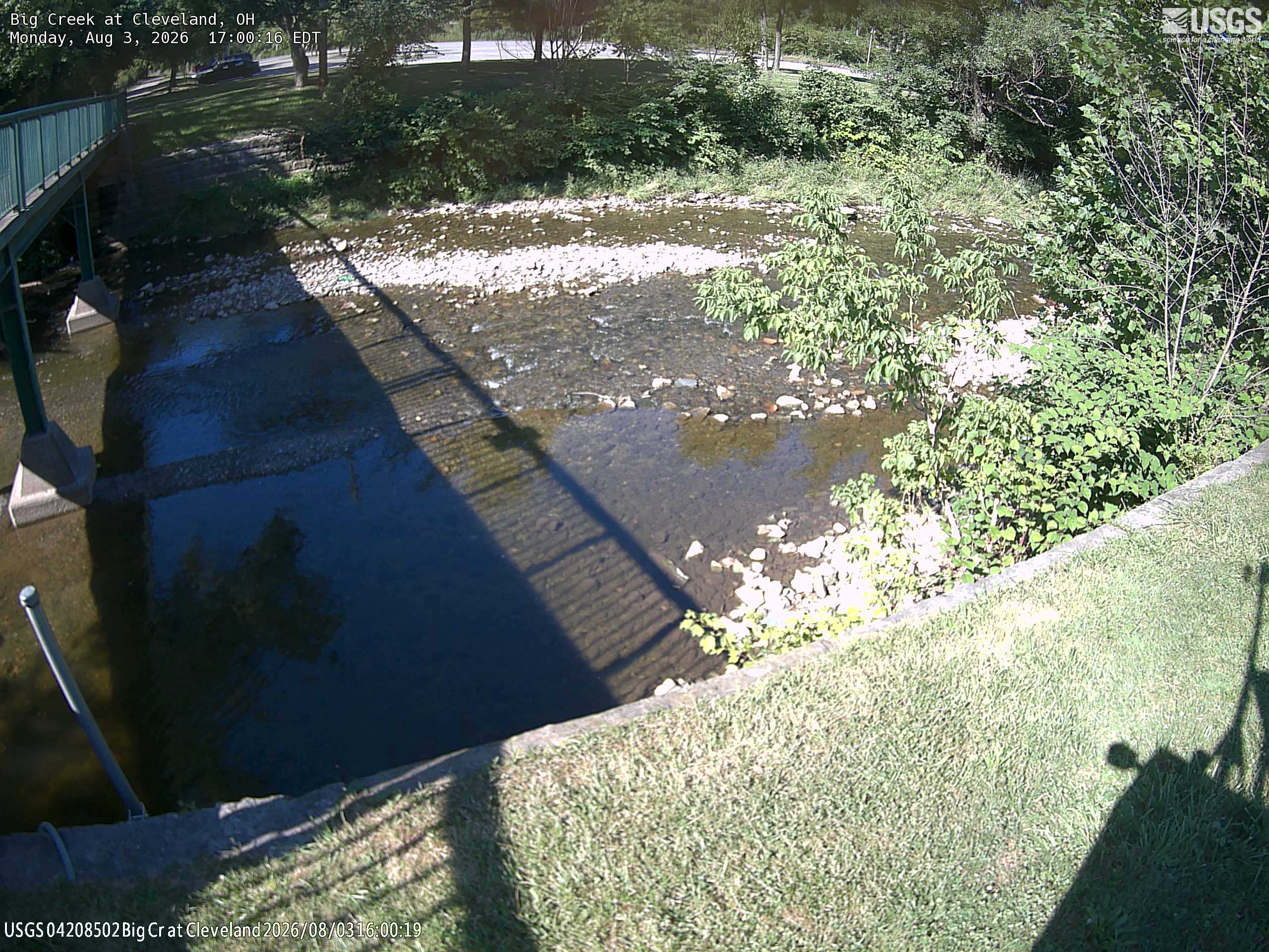 Most recent image at Big Creek at Cleveland