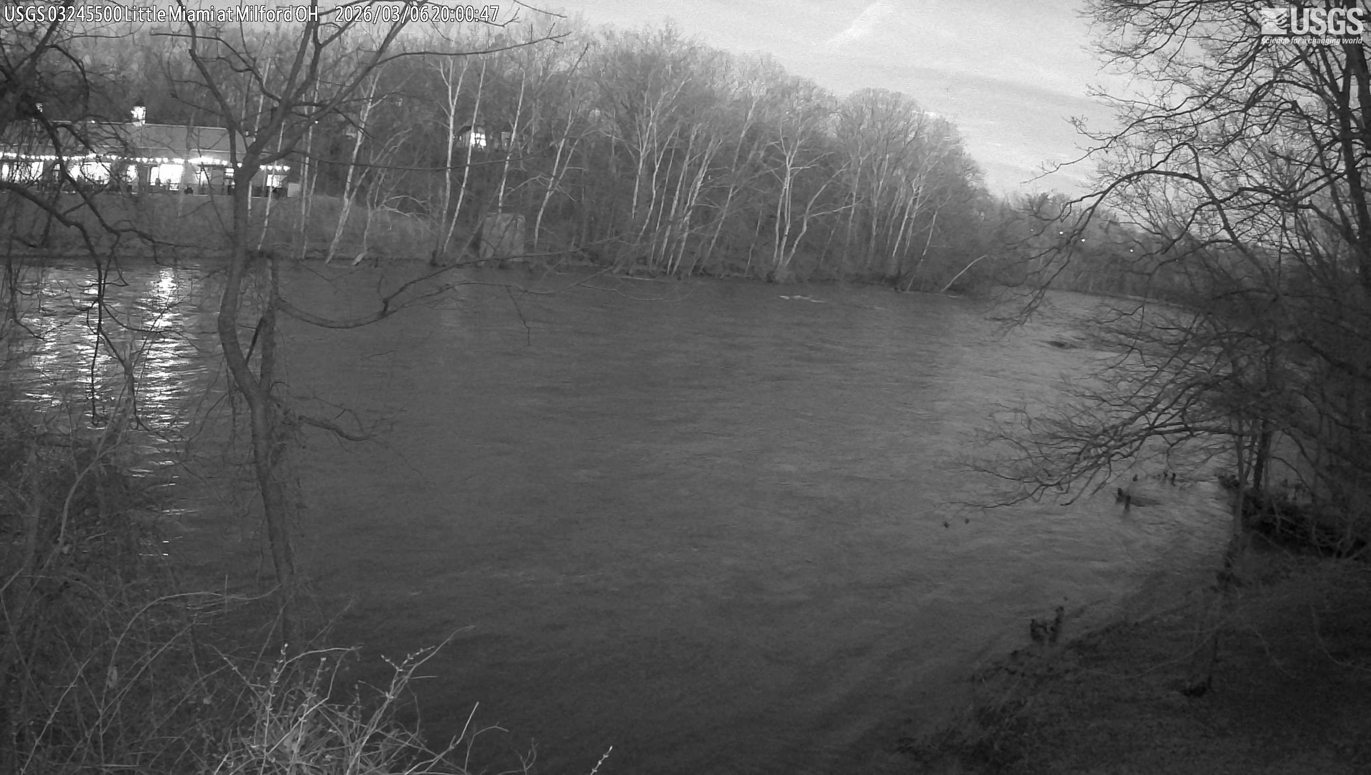 USGS HIVIS CAM Little Miami River at Milford