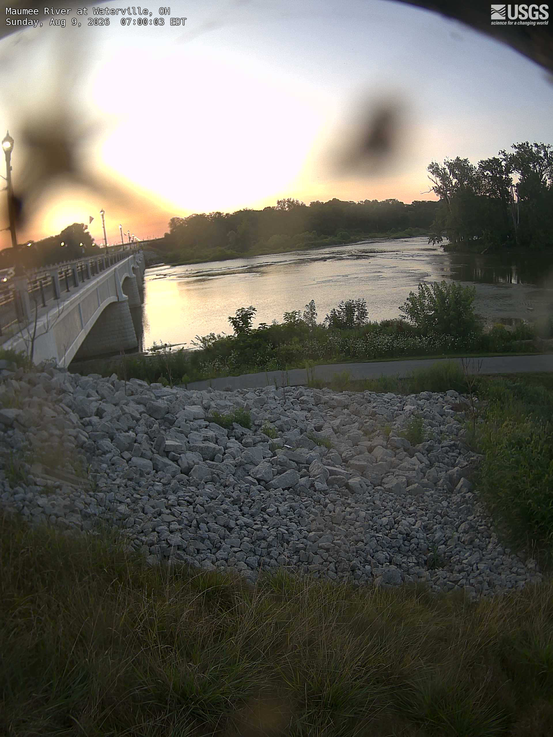 Most recent image at Maumee River at Waterville