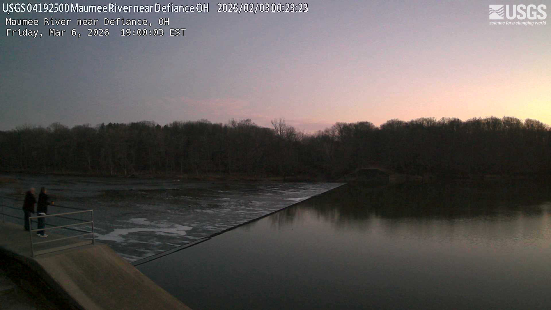 USGS HIVIS CAM Maumee River near Defiance