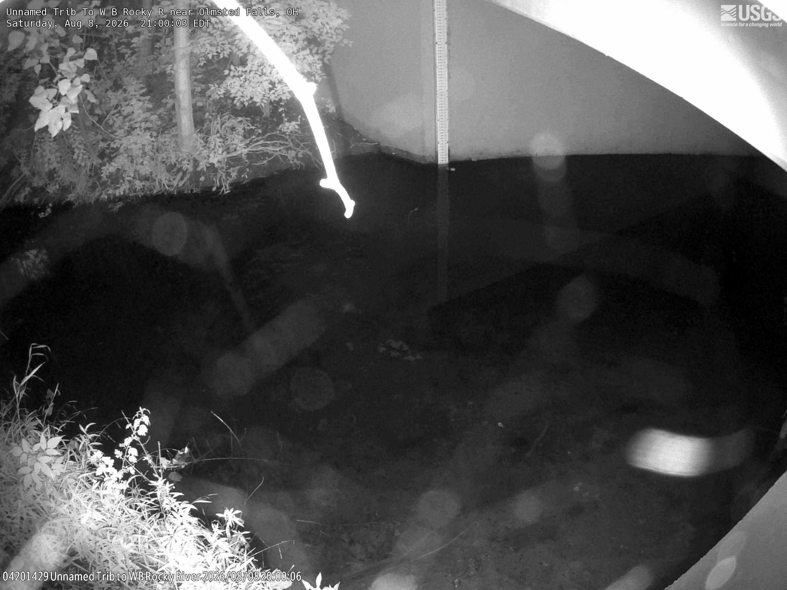 Most recent image at Unnamed Trib To W B Rocky R near Olmsted Falls