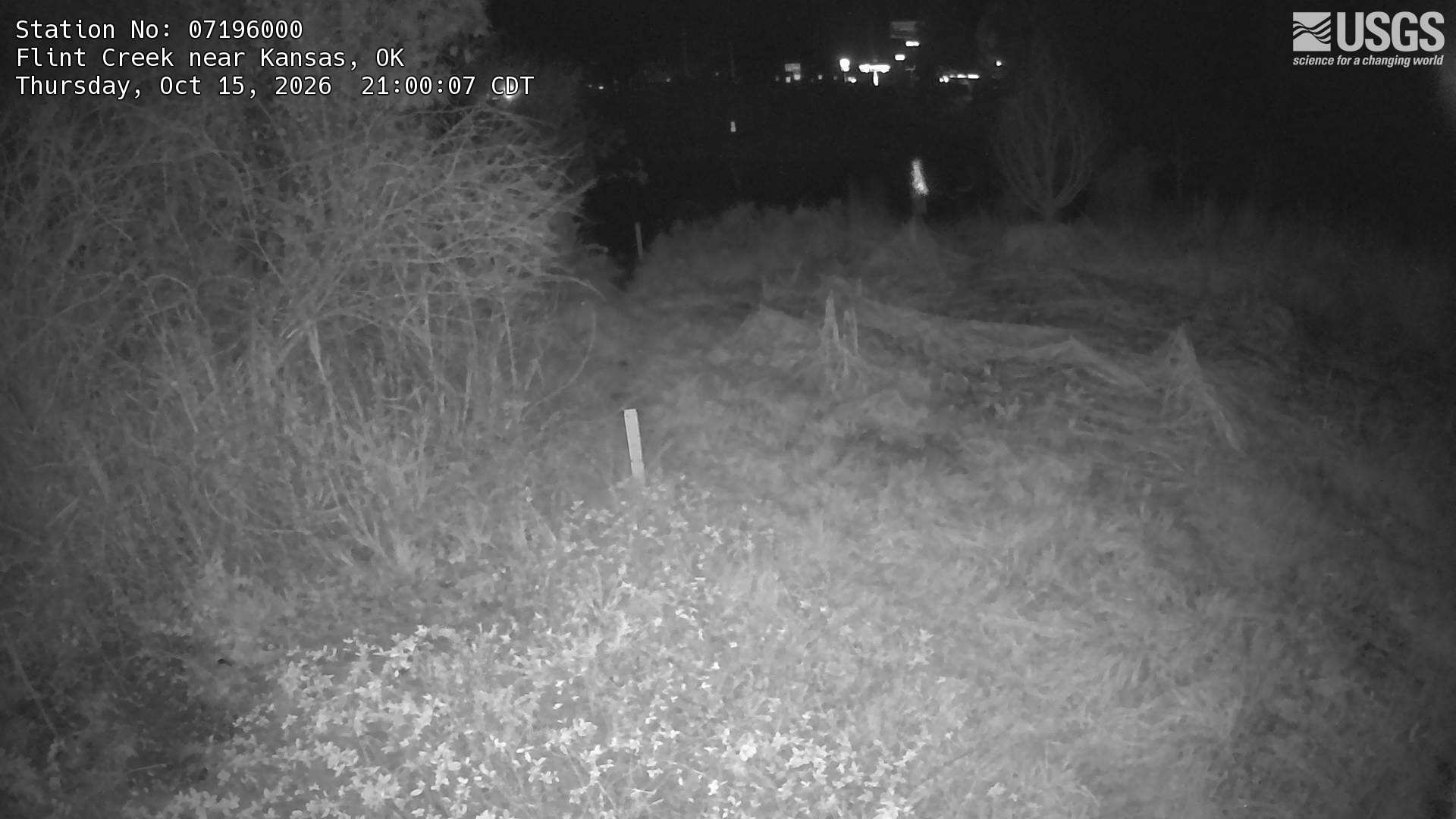 Most recent image at Flint Creek near Kansas Most recent image at Flint Creek near Kansas
