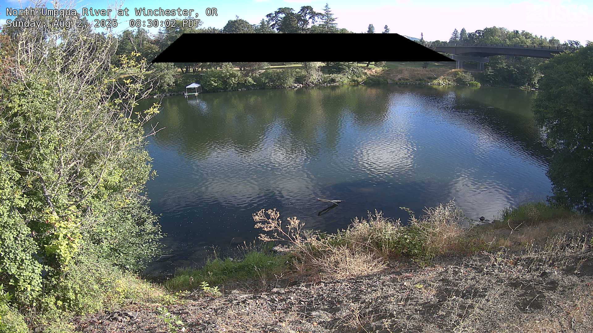 Most recent image at North Umpqua River at Winchester