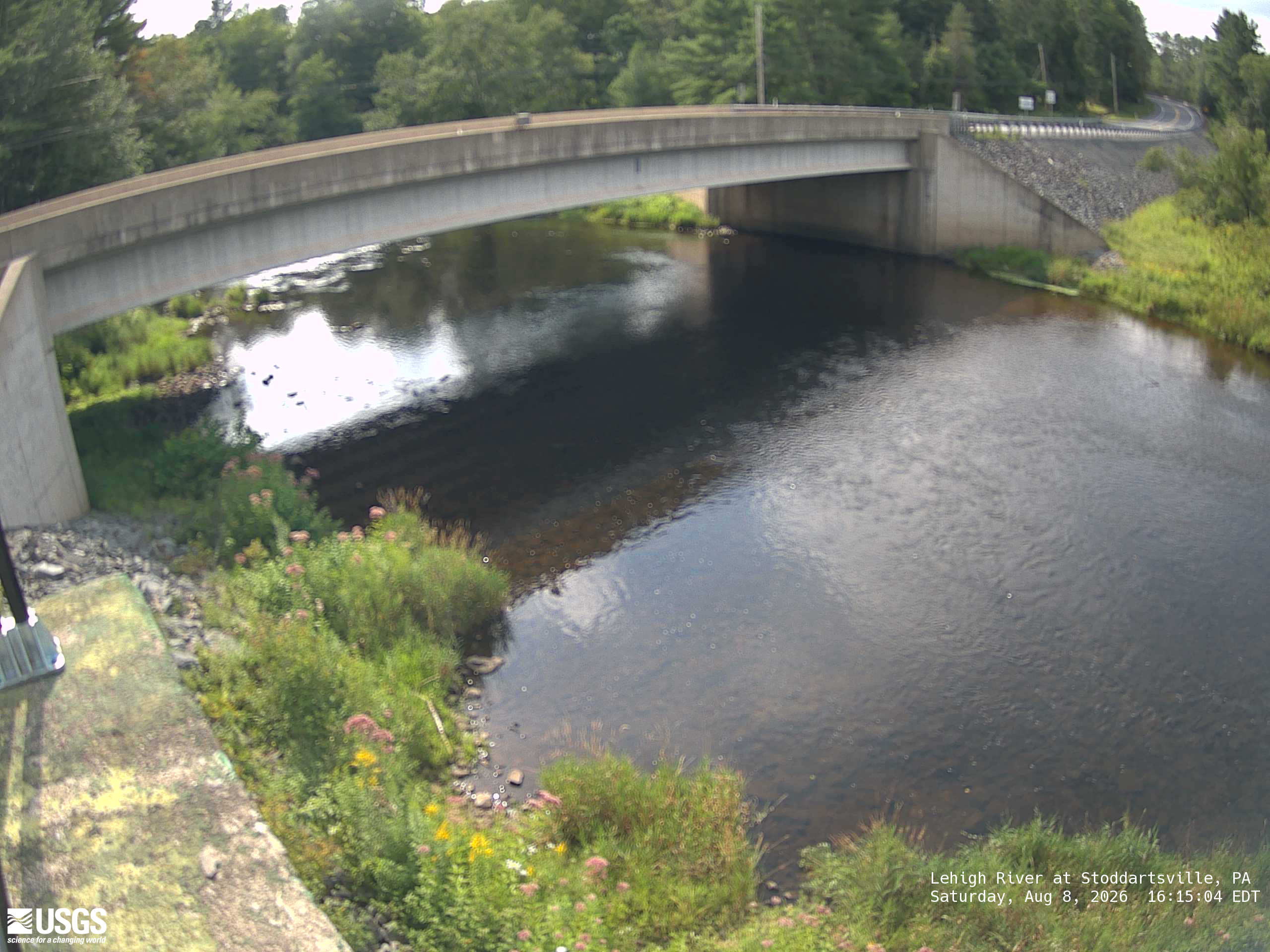 Most recent image at Lehigh River at Stoddartsville