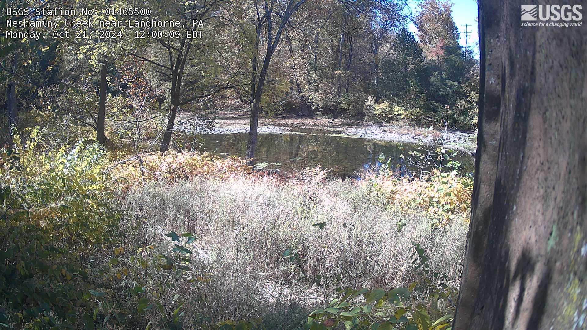 USGS HIVIS CAM Neshaminy Creek near Langhorne
