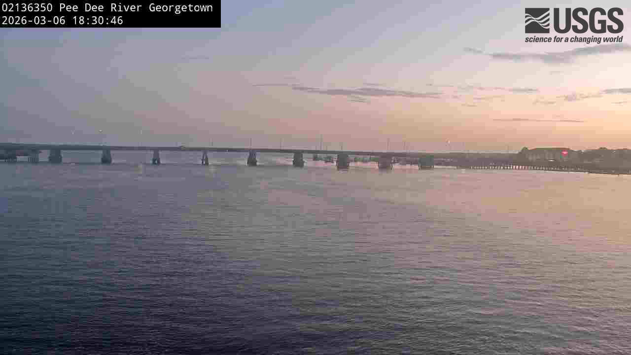 USGS HIVIS CAM Pee Dee River at Georgetown