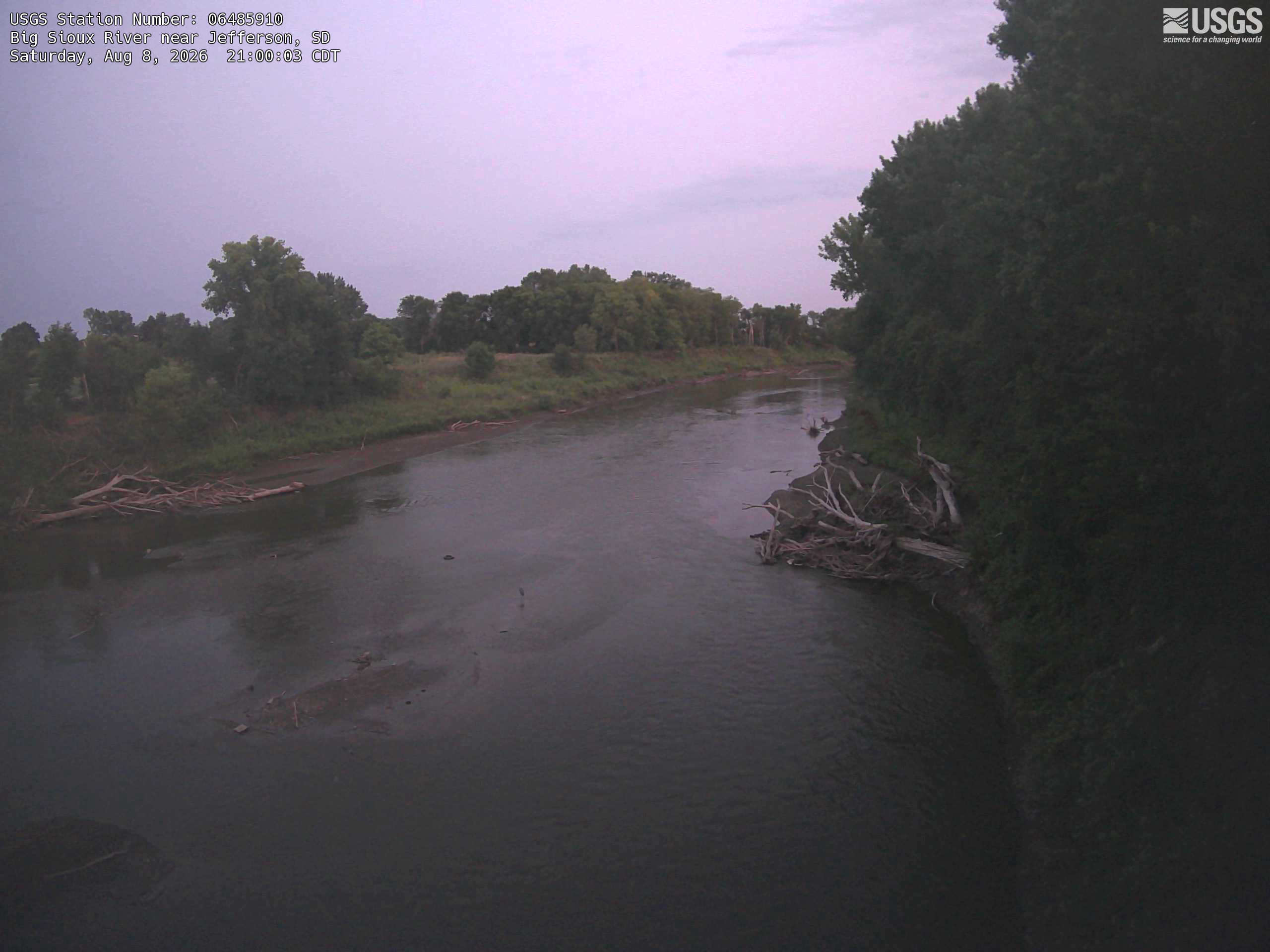 Most recent image at Big Sioux River near Jefferson
