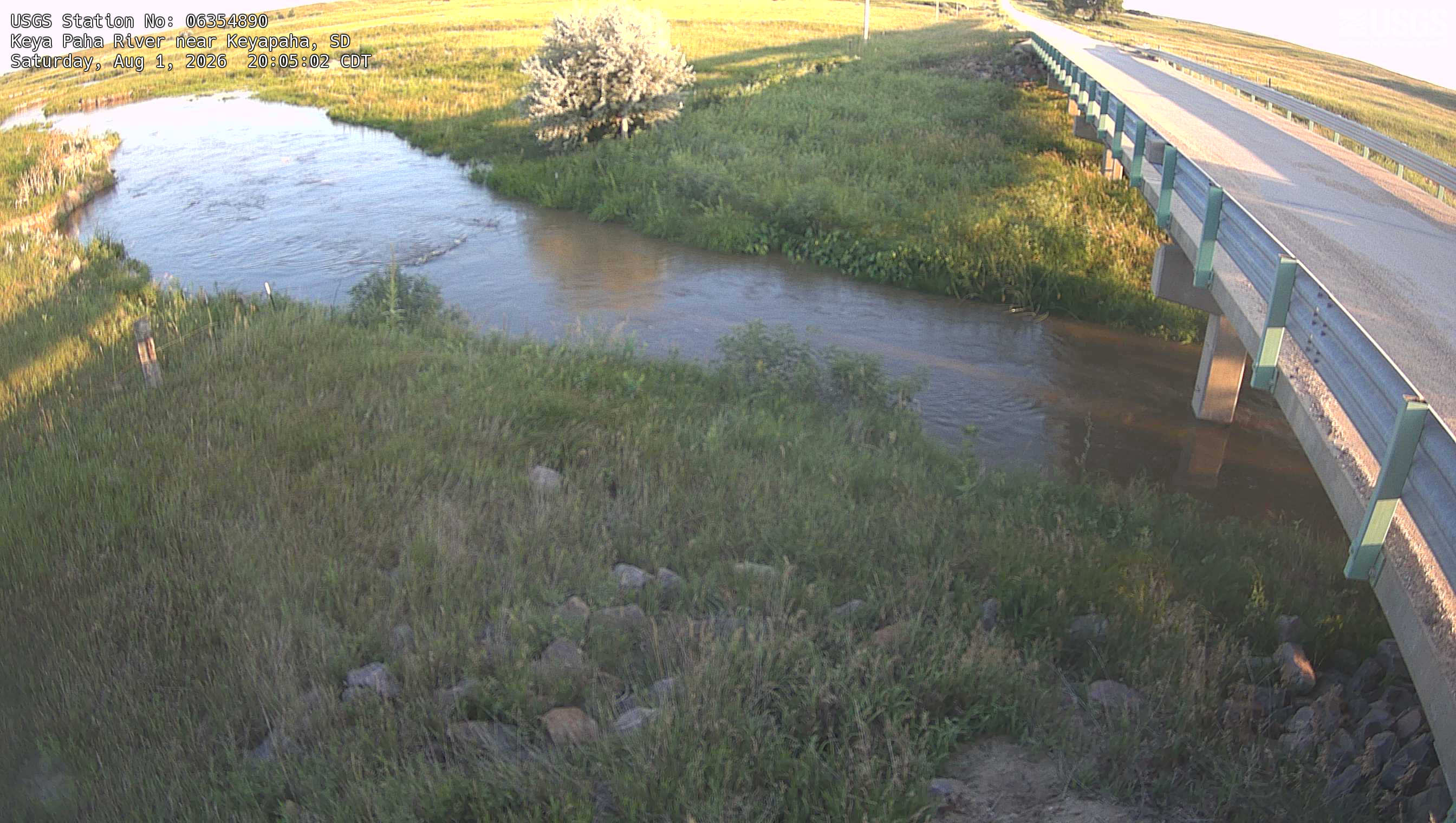 Most recent image at Keya Paha River near Keyapaha