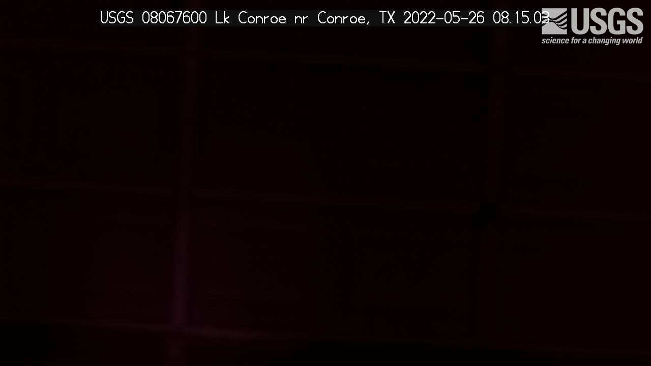 USGS HIVIS CAM Lake Conroe near Conroe