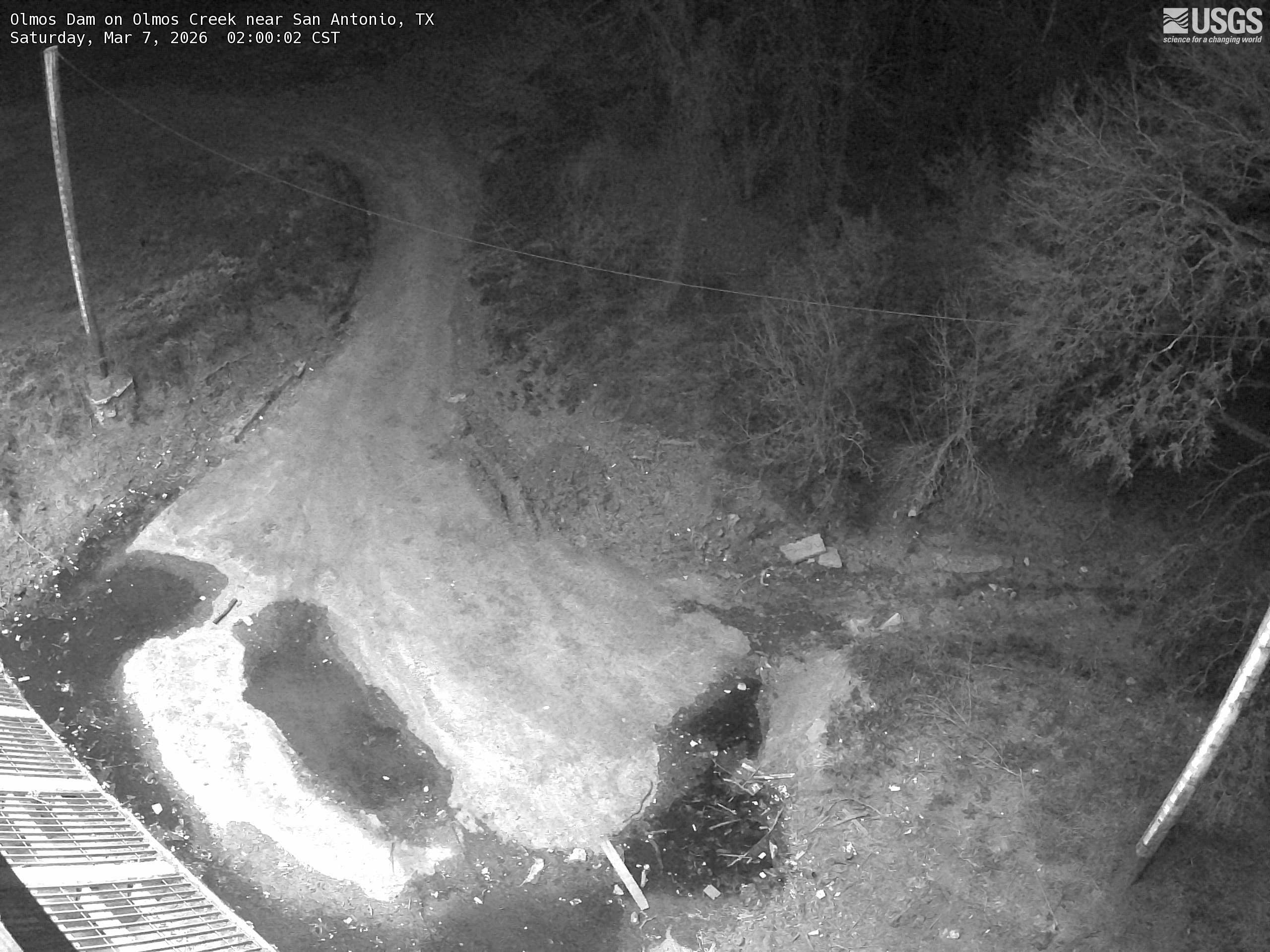 USGS HIVIS CAM Olmos Dam on Olmos Creek near San Antonio