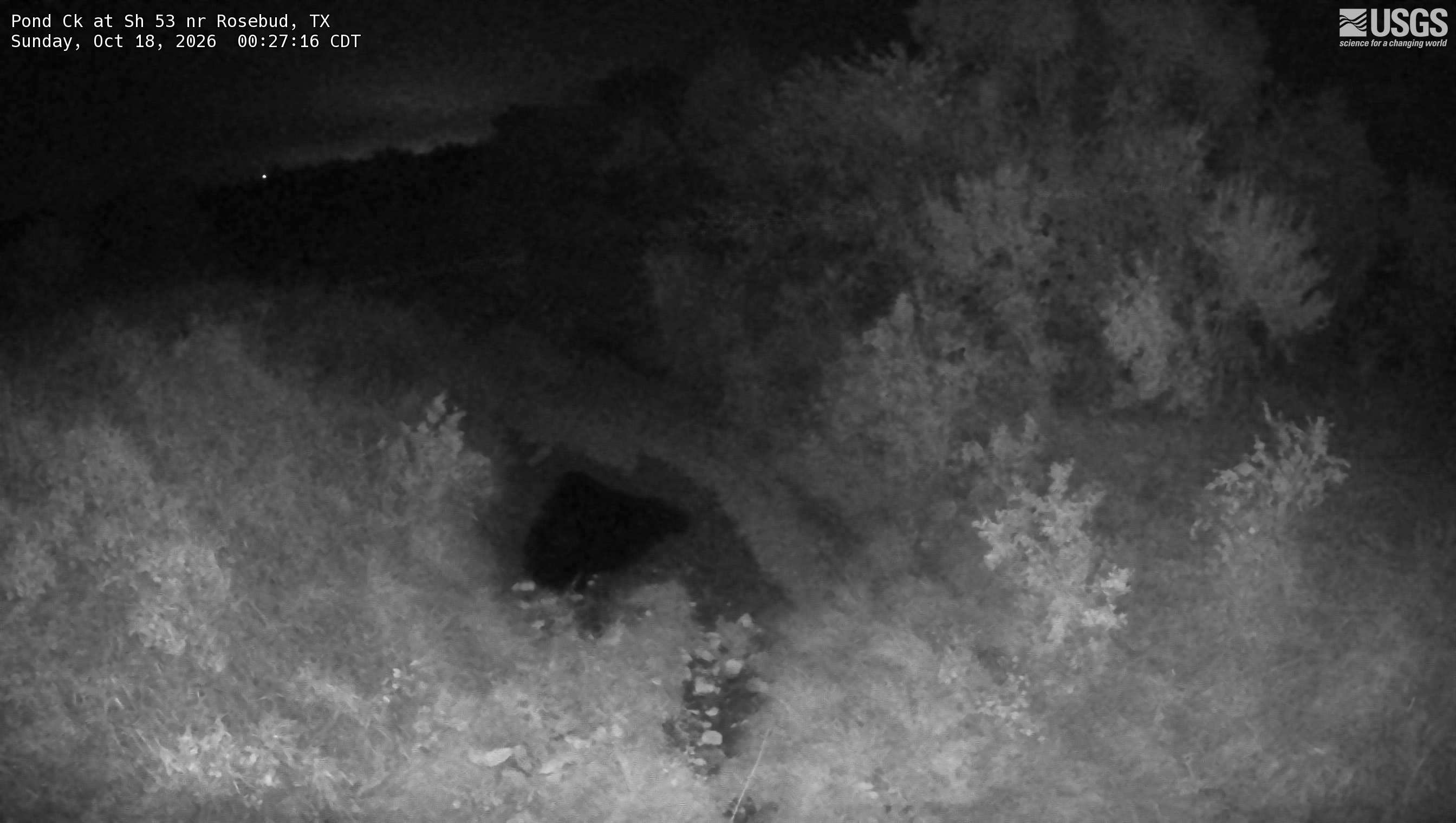 Most recent image at Pond Ck at Sh 53 nr Rosebud