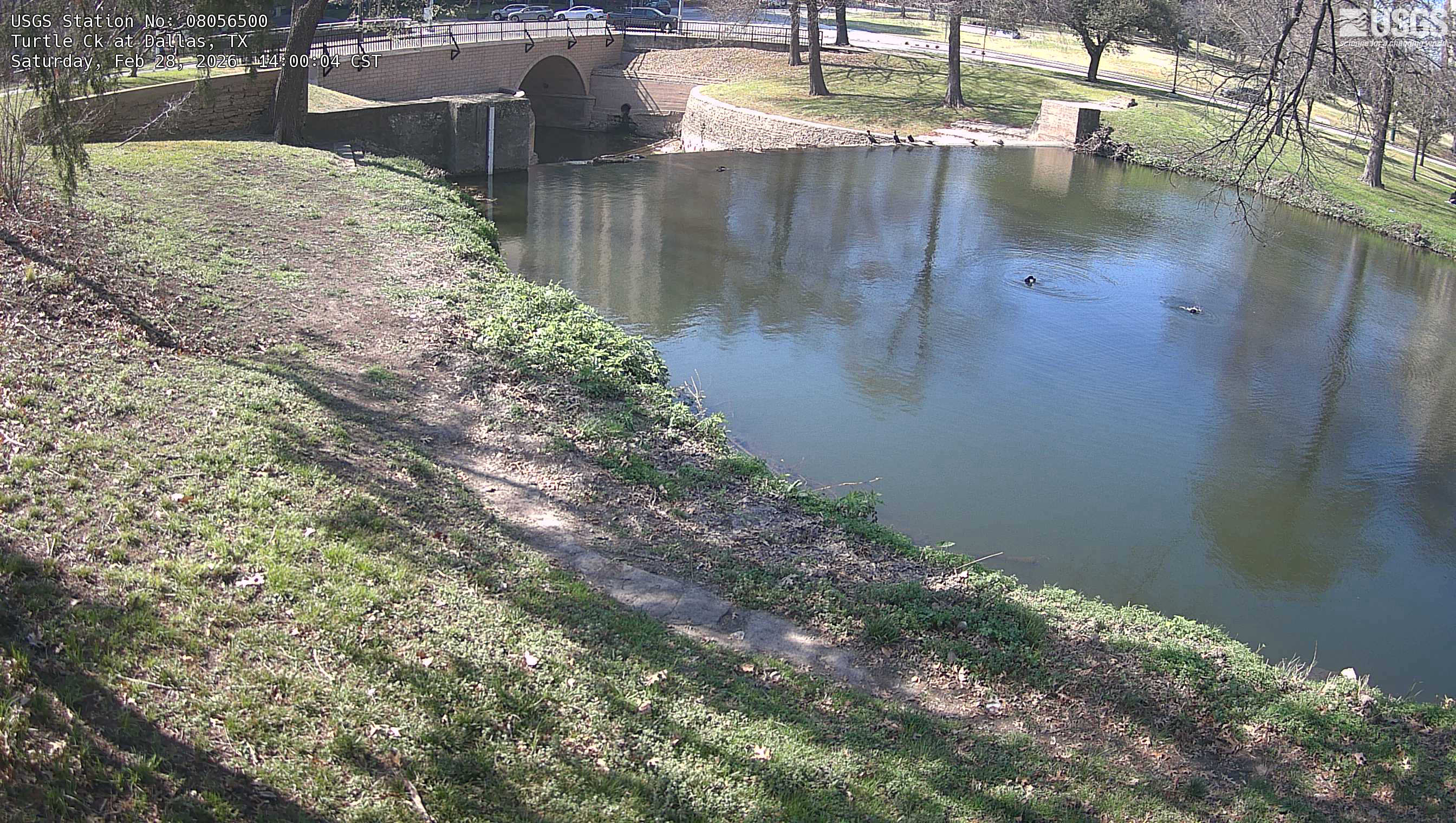 USGS HIVIS CAM Turtle Ck at Dallas