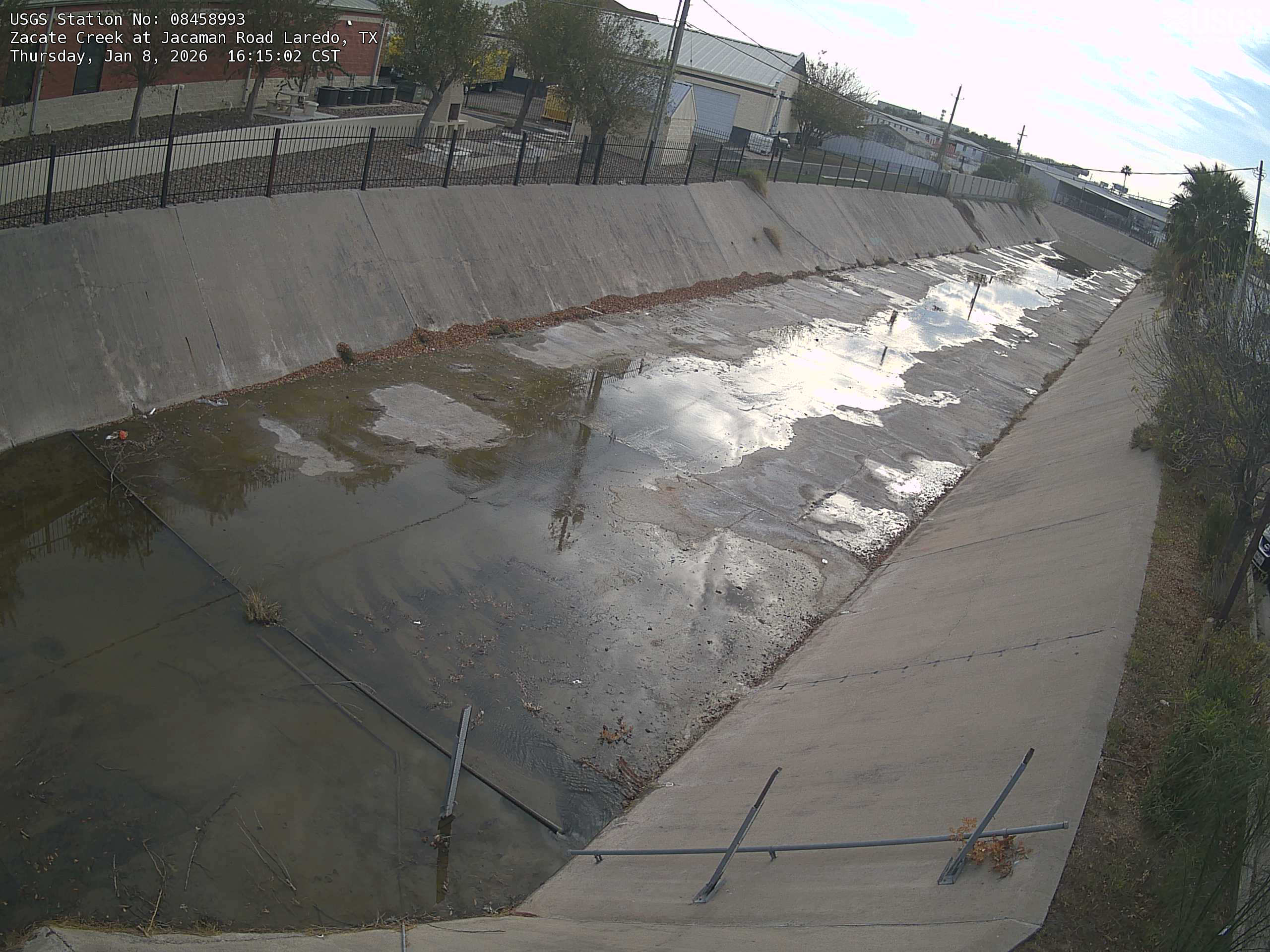 USGS HIVIS CAM Zacate Creek at Jacaman Road Laredo