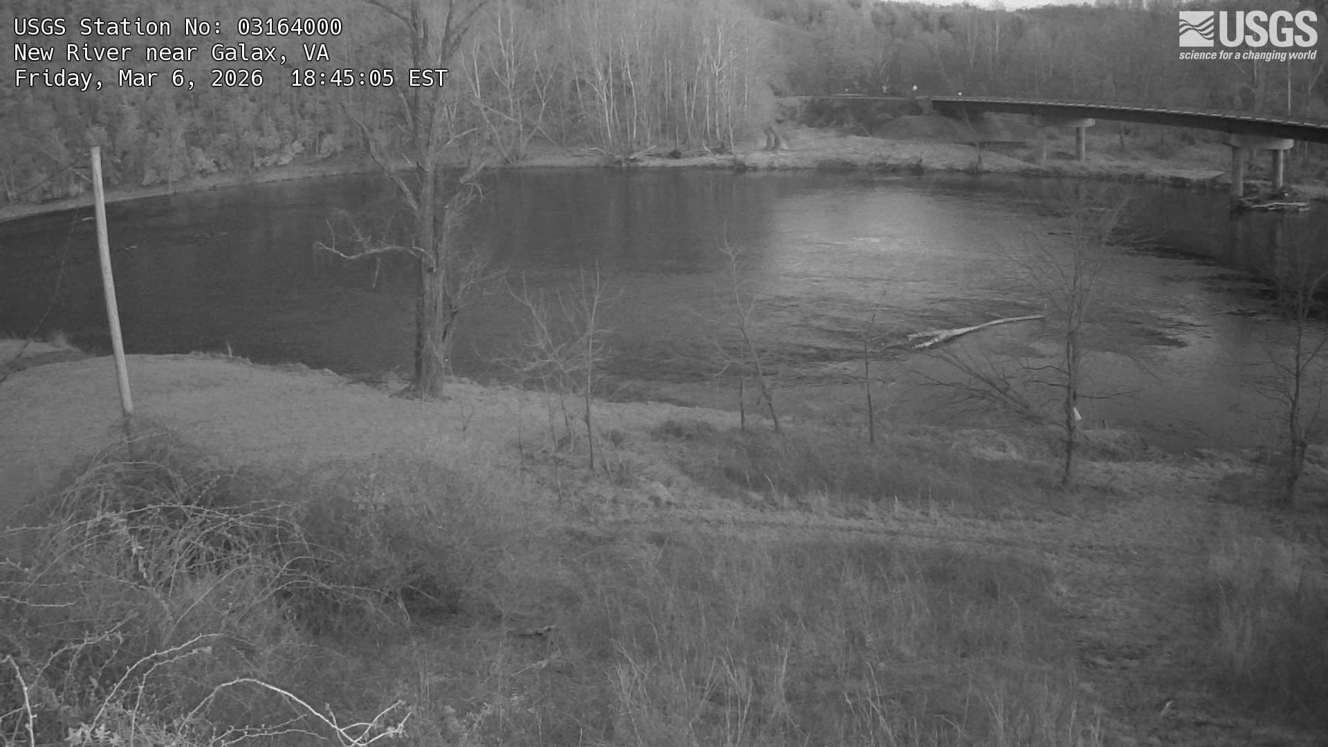 USGS HIVIS CAM New River near Galax